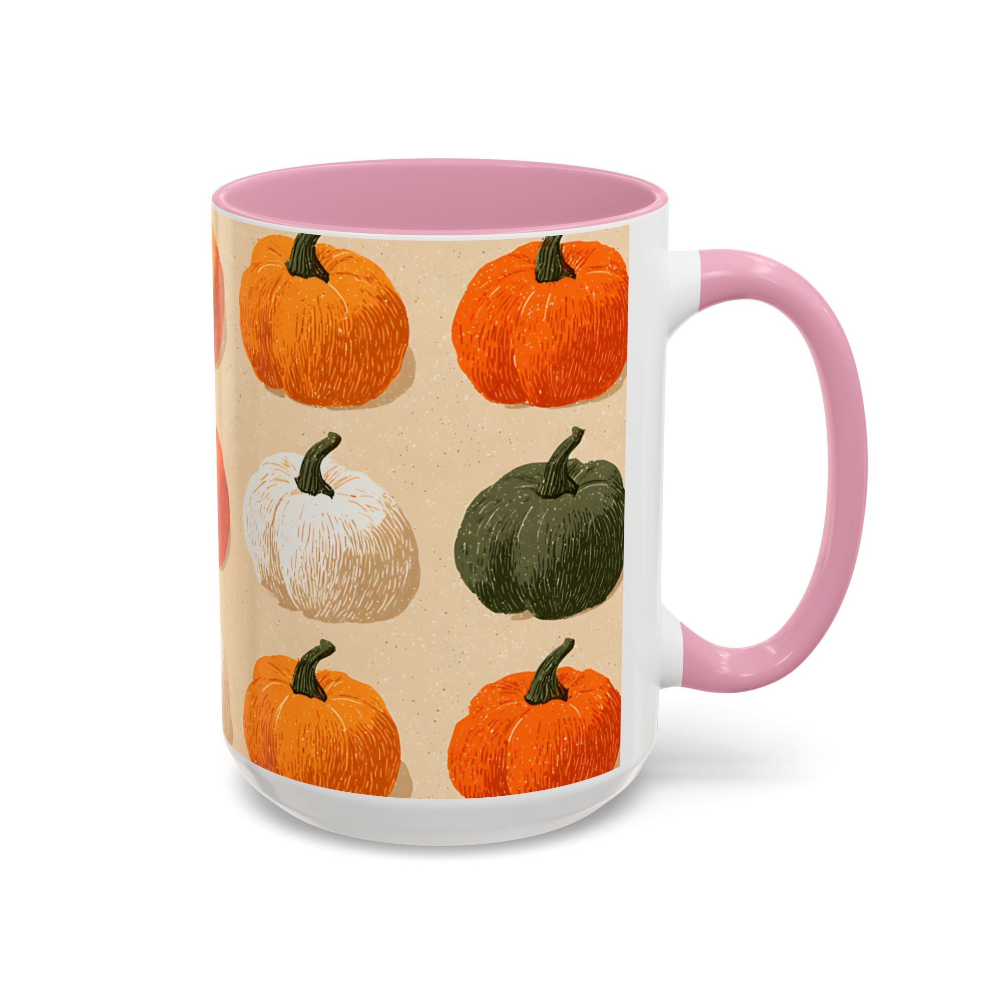 Autumn Pumpkin Mugs - Cozy Coffee Cups for Fall, Seasonal Drinkware, Thanksgiving Gifts, Home Decor, Pumpkin Spice Lovers