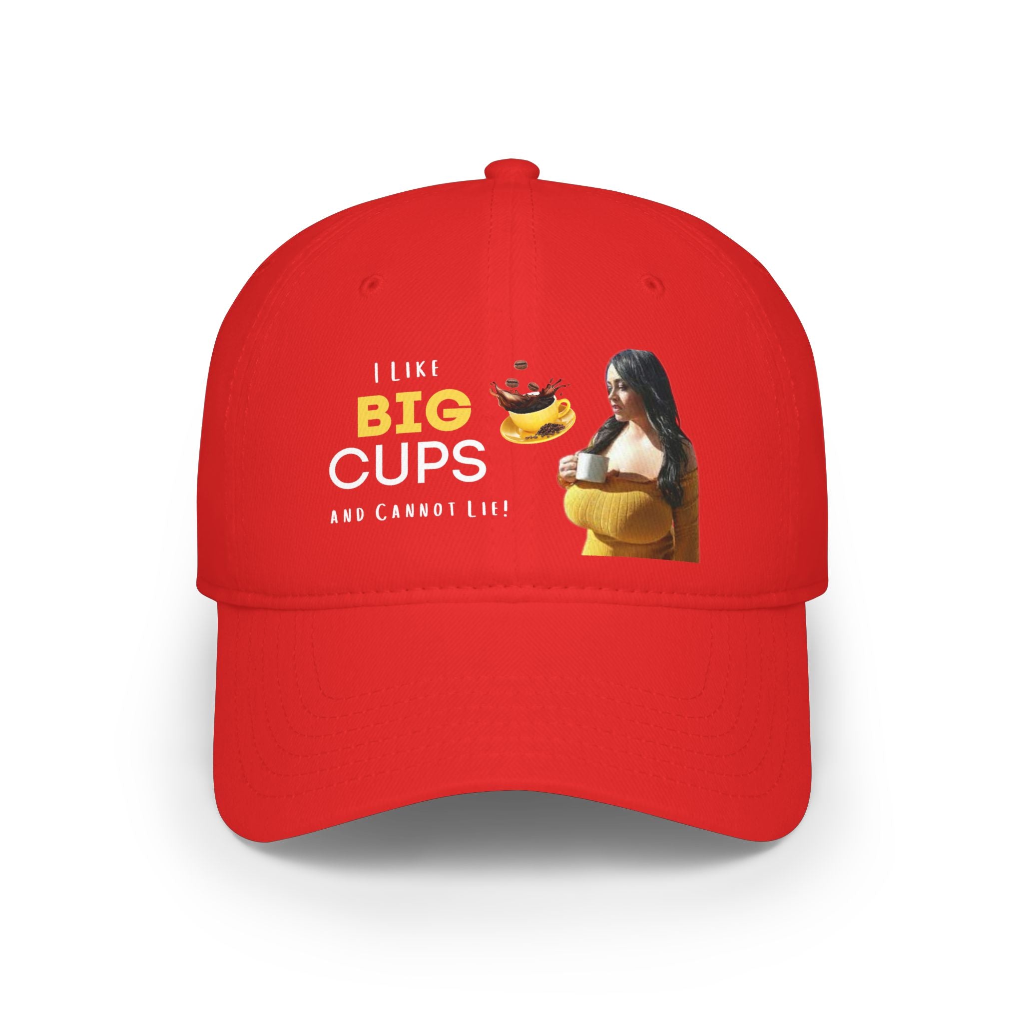 I Like BIG CUPS and I Cannot Lie! Low Profile Baseball Cap