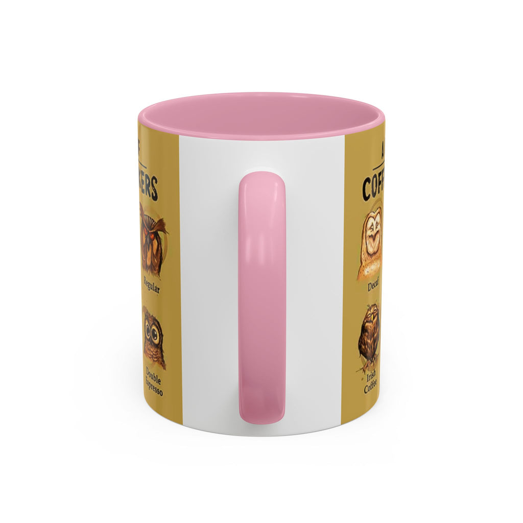 Coffee Owl Mug — "A Hoo's Hoo of Coffee Drinkers" 11oz/15oz