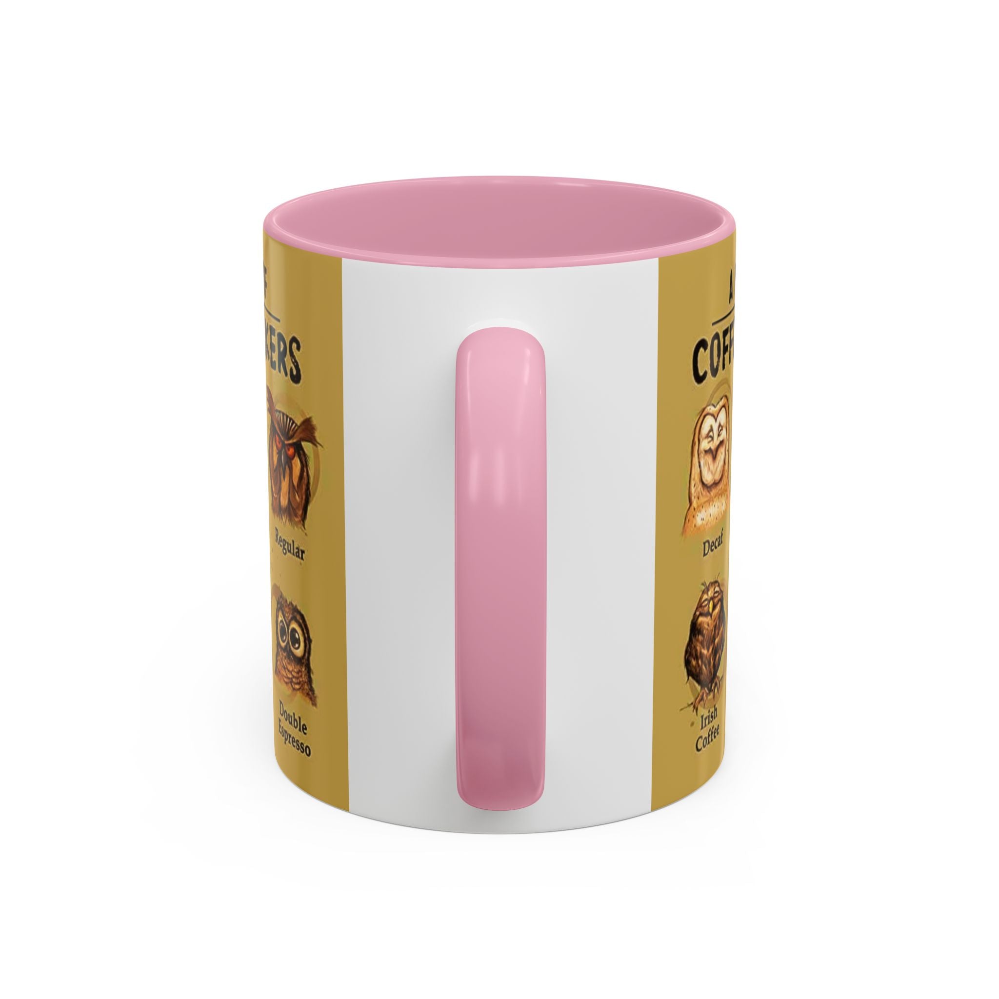 Coffee Owl Mug — "A Hoo's Hoo of Coffee Drinkers" 11oz/15oz