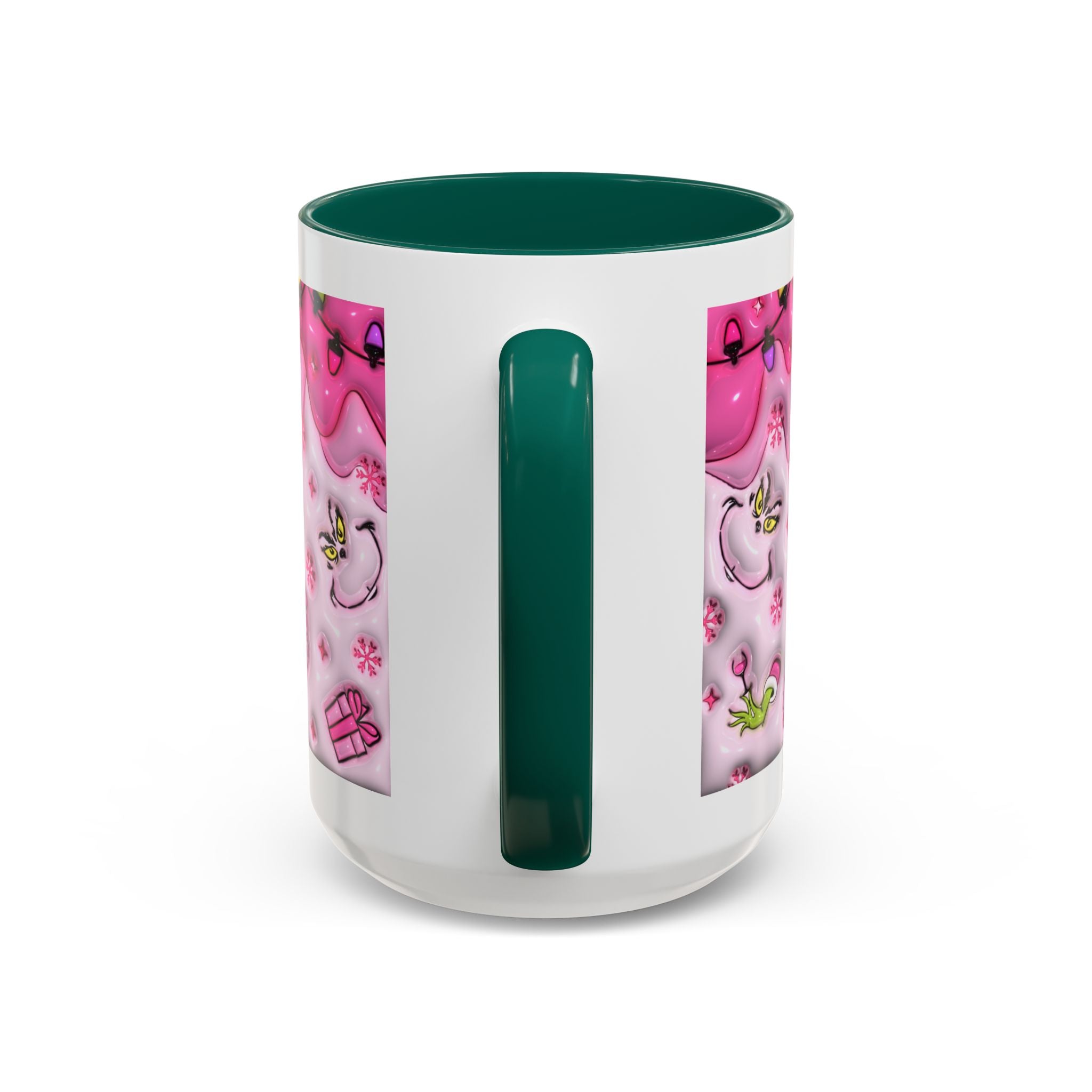 Colorful Grinch Mug, Holiday Gift, Whimsical Drinkware, Festive Coffee Cup, Christmas Decor, Grinch Mode Mug
