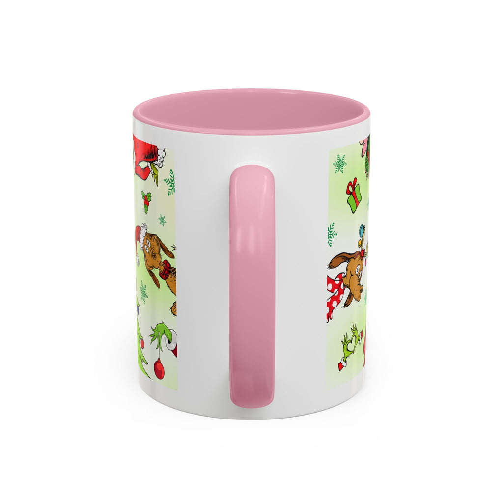 Whimsical The Grinch Mugs, Funny Holiday Gift, Christmas Coffee Cup, Festive Drinkware, Grinch Themed Mug