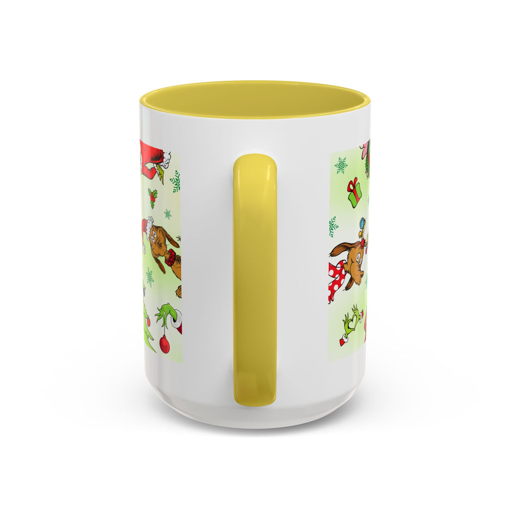 Whimsical The Grinch Mugs, Funny Holiday Gift, Christmas Coffee Cup, Festive Drinkware, Grinch Themed Mug