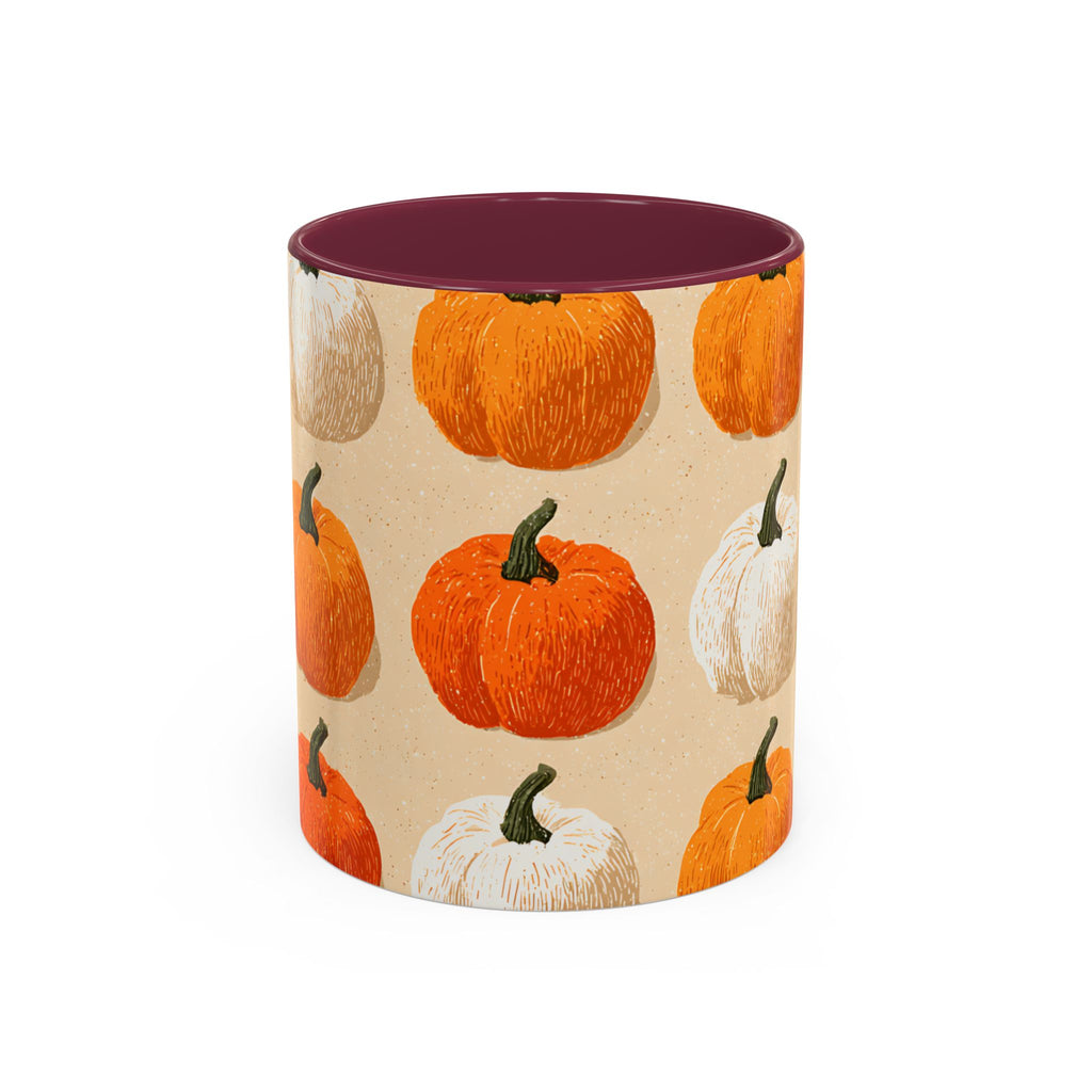Autumn Pumpkin Mugs - Cozy Coffee Cups for Fall, Seasonal Drinkware, Thanksgiving Gifts, Home Decor, Pumpkin Spice Lovers