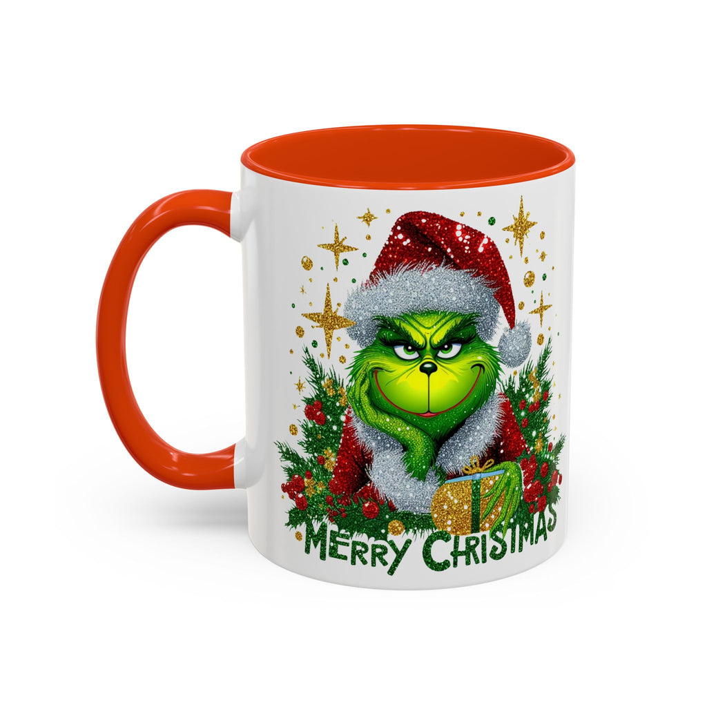 Grinchy Christmas Mug - 11oz & 15oz, Holiday Gift, Festive Beverage Cup, Winter Decorations, Fun Coffee Mug, Grinch Lover Gift