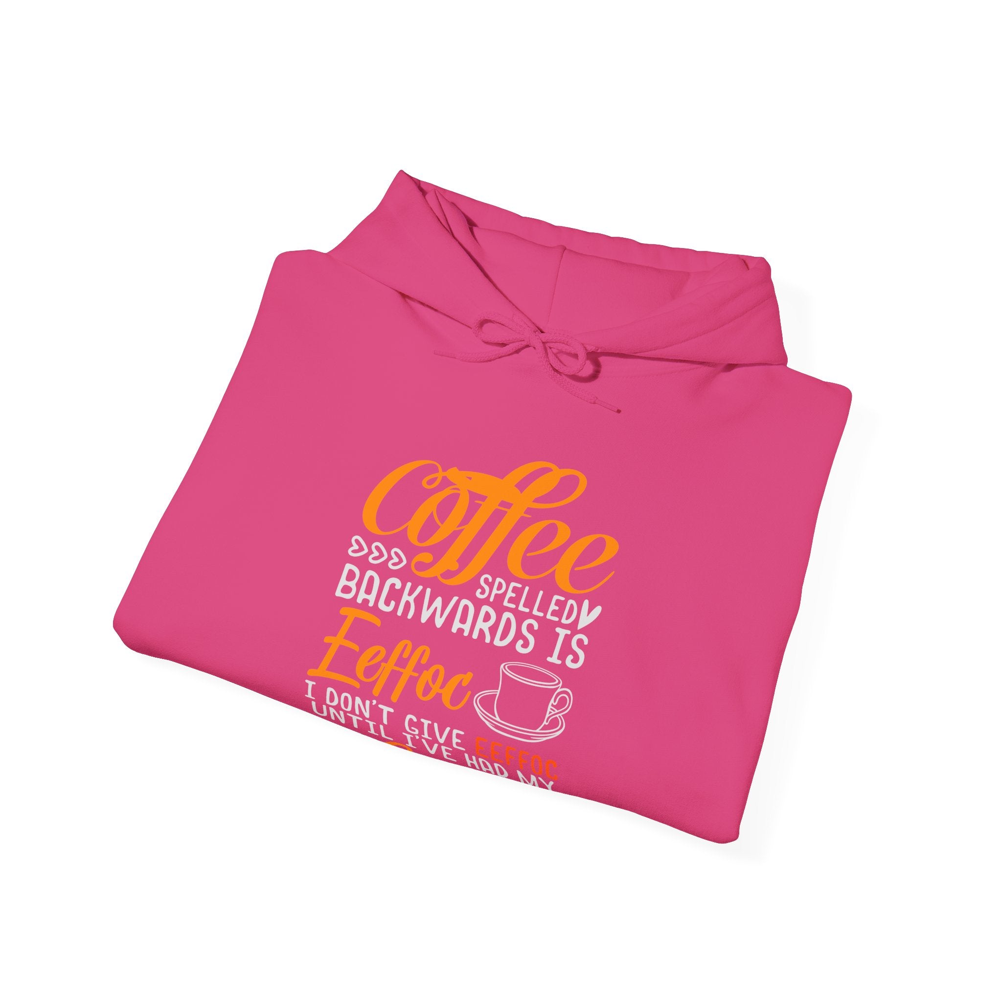 Give Me My Eeffoc Coffee - Unisex Heavy Blend Hooded Sweatshirt