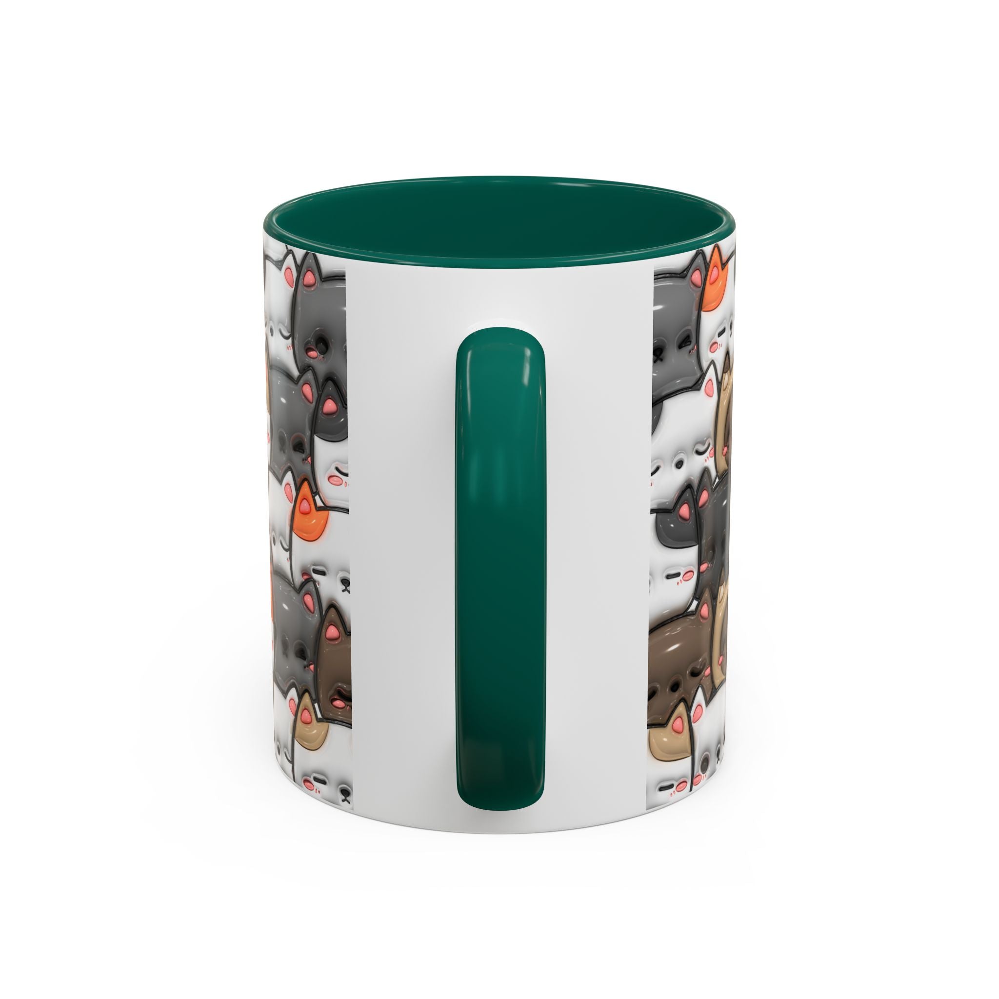 Colorful Cat Mugs - Cute Pet Lover Gift, Cat-Themed Coffee Cup, Cat Lover's Mug, Fun Kitchen Decor, Feline Art Drinkware
