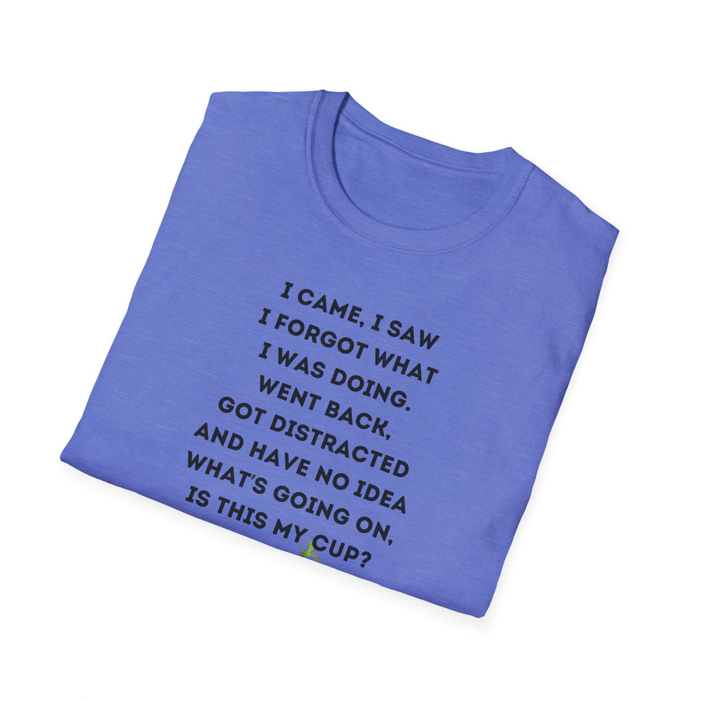 Grinch Inspired Softstyle Tee: I Came, I Saw, Funny T-Shirt for Fans, Gift for Birthdays, Casual Wear, Kermit Merchandise