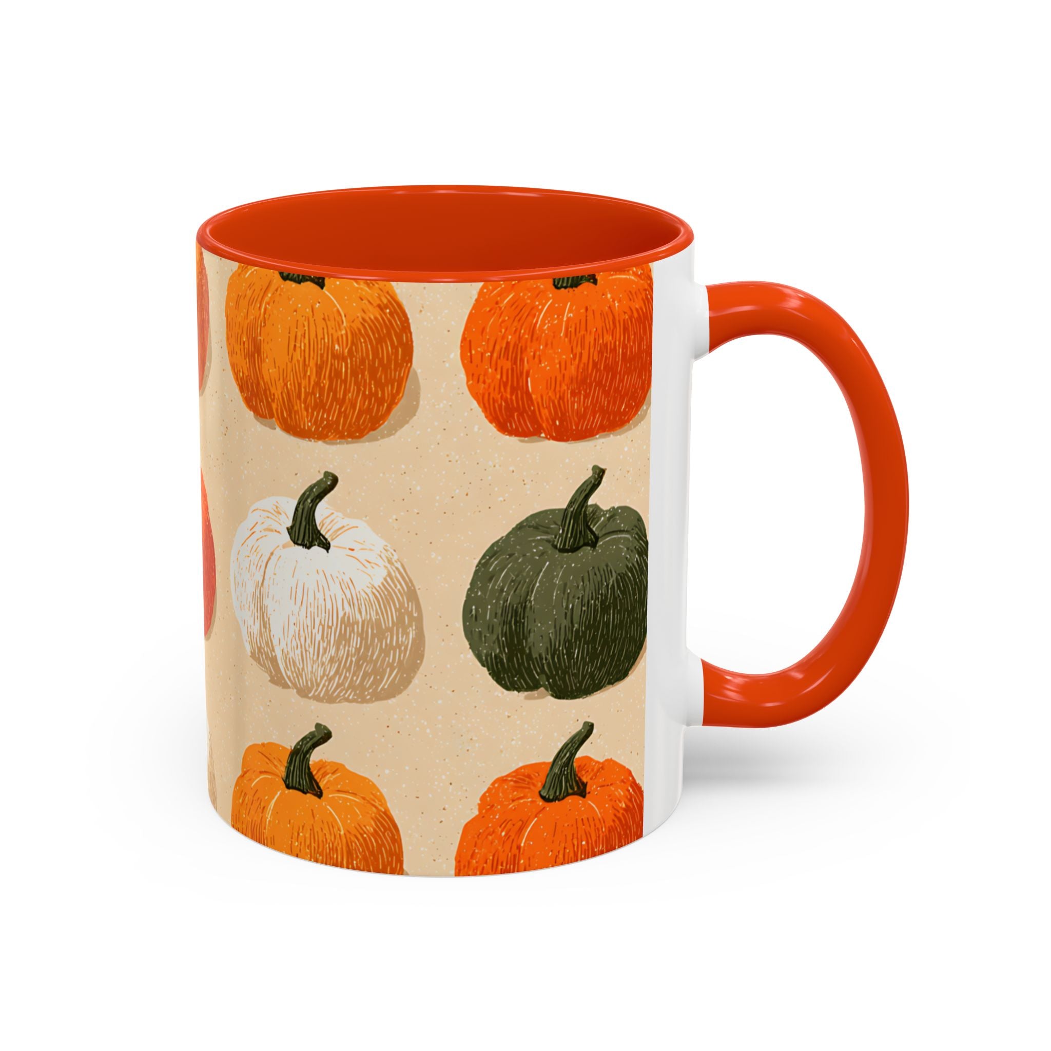 Autumn Pumpkin Mugs - Cozy Coffee Cups for Fall, Seasonal Drinkware, Thanksgiving Gifts, Home Decor, Pumpkin Spice Lovers