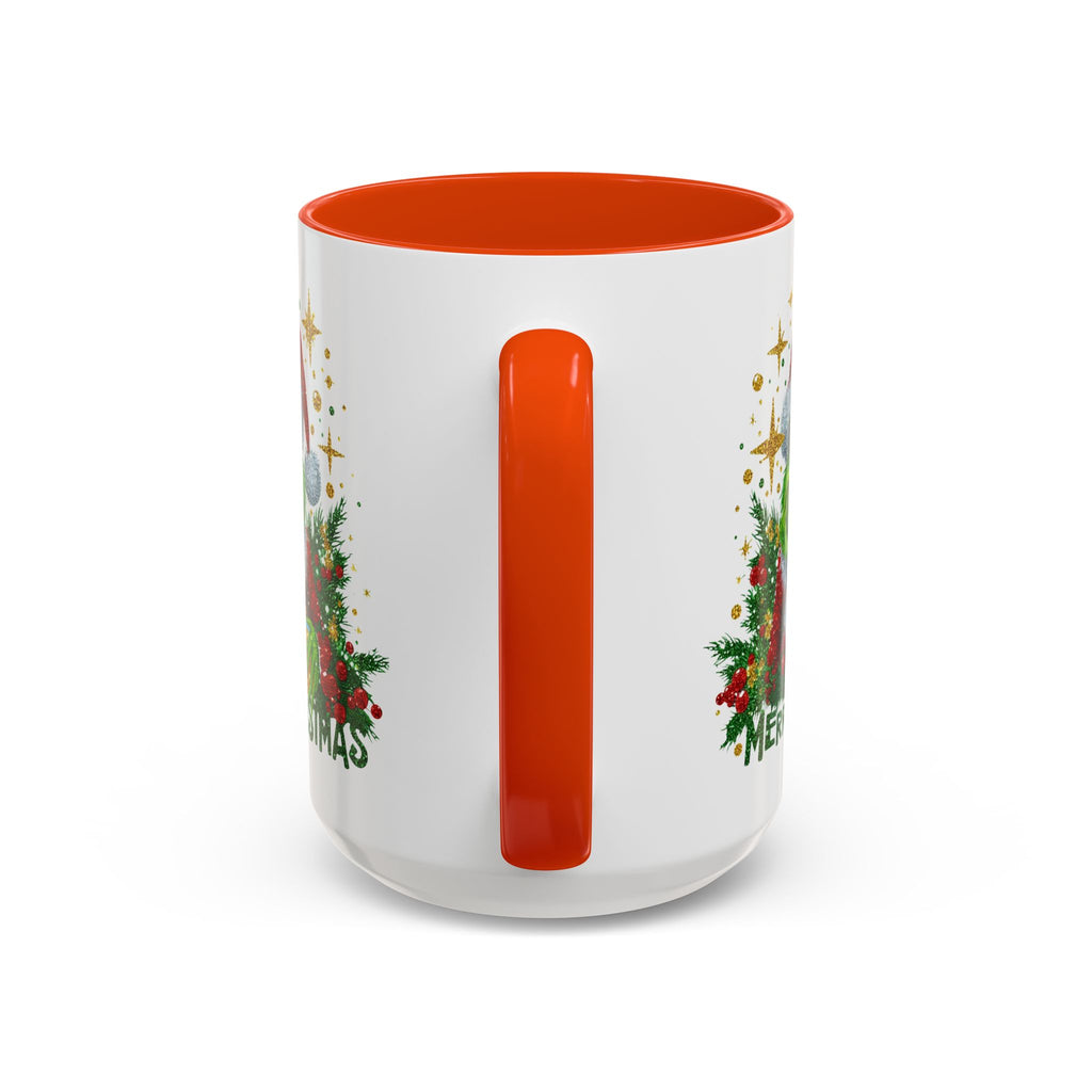 Grinchy Christmas Mug - 11oz & 15oz, Holiday Gift, Festive Beverage Cup, Winter Decorations, Fun Coffee Mug, Grinch Lover Gift