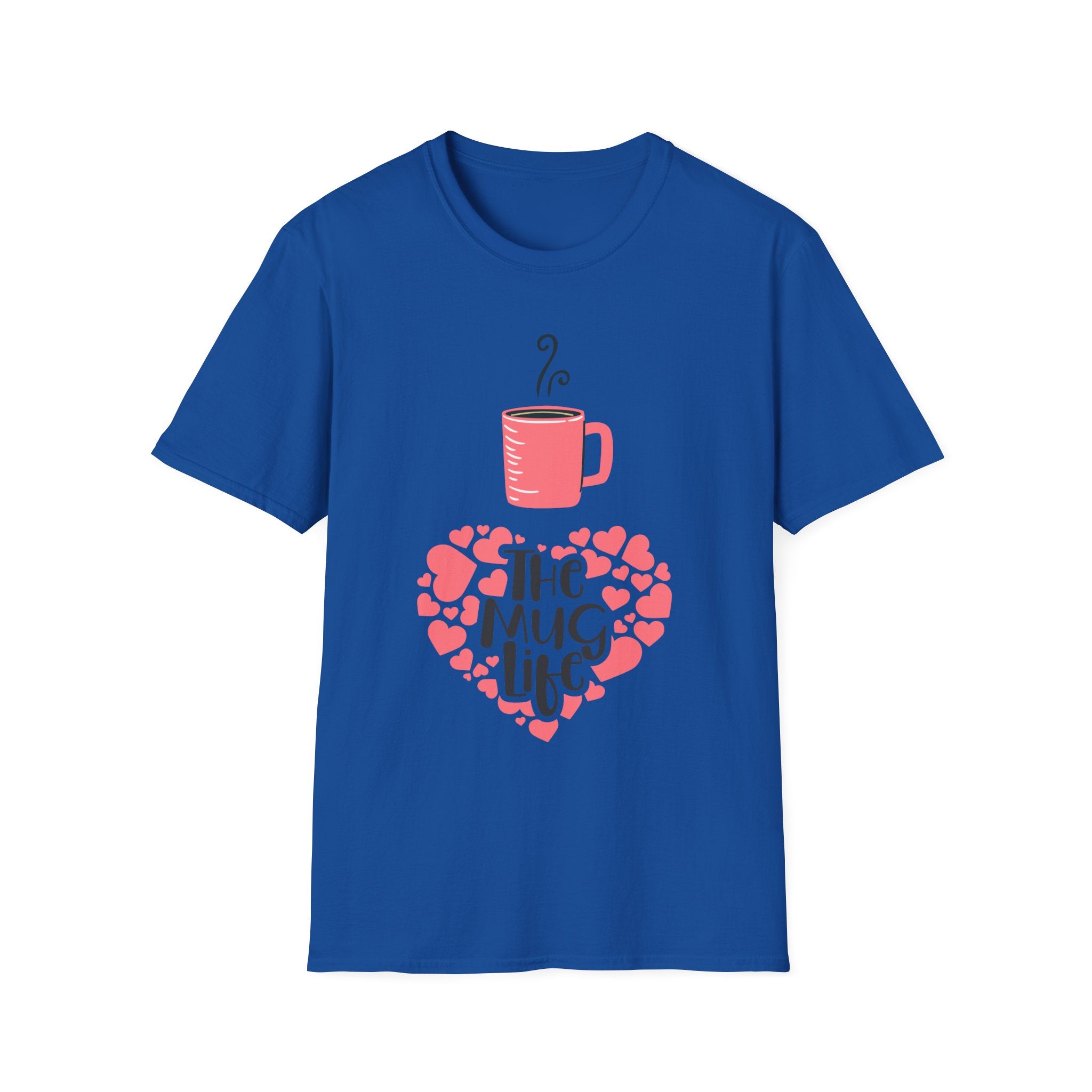 The Hot Coffee Mug Life - Unisex Softstyle T-Shirt