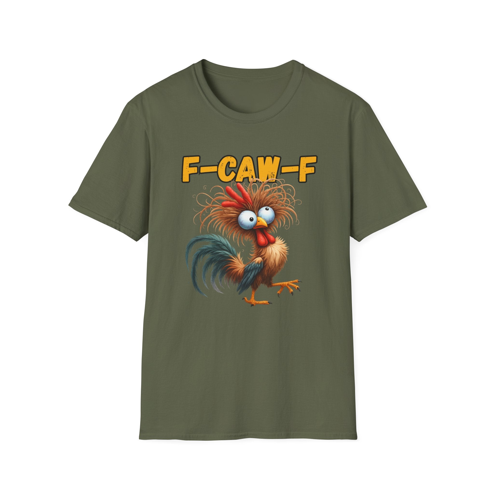 After Coffee - Funny F-Caw-F Rooster T-Shirt for Animal Lovers, Unisex Graphic Tee, Gift for Birthdays, Funny T-Shirt, Chicken [...]
