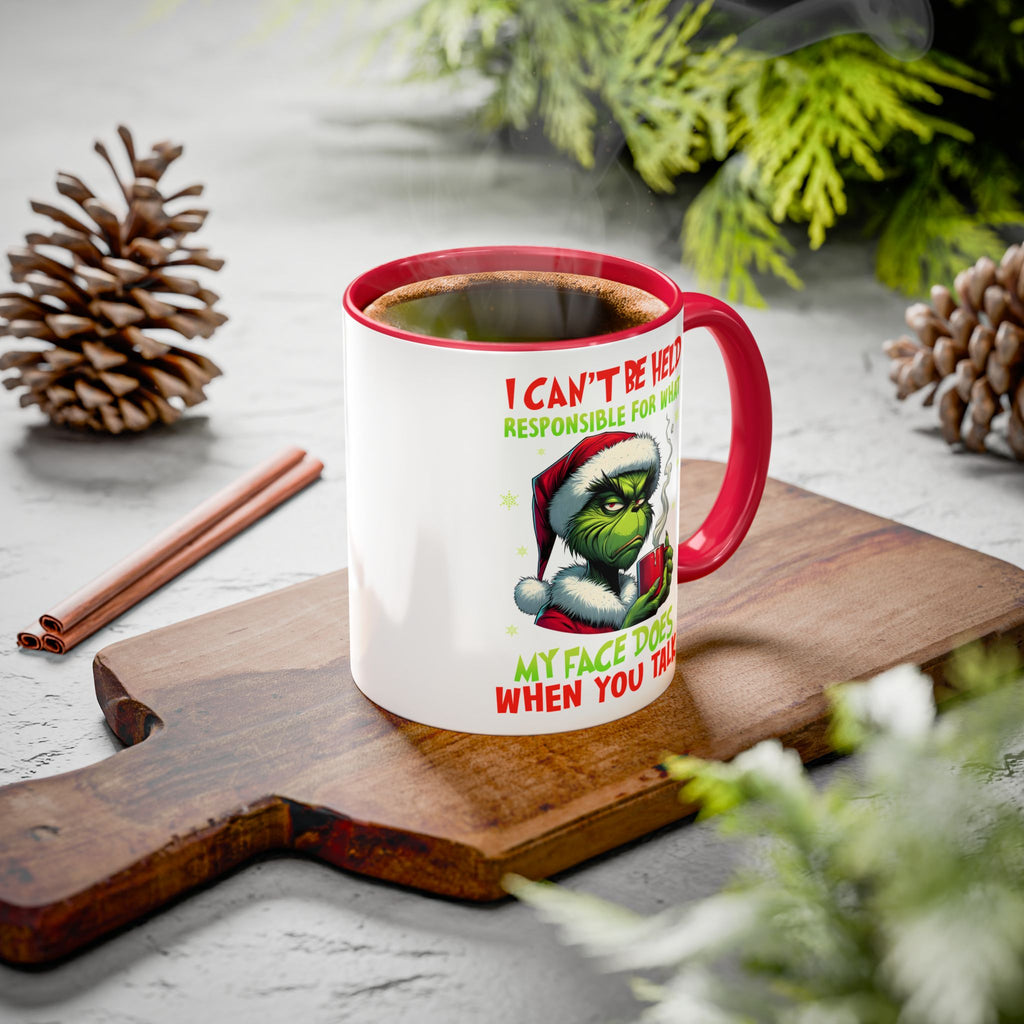 Colorful Grinch Mugs - Perfect for the Holidays, Funny Gift, Coffee Mug, Christmas Present, Office Humor, Grinch Lover