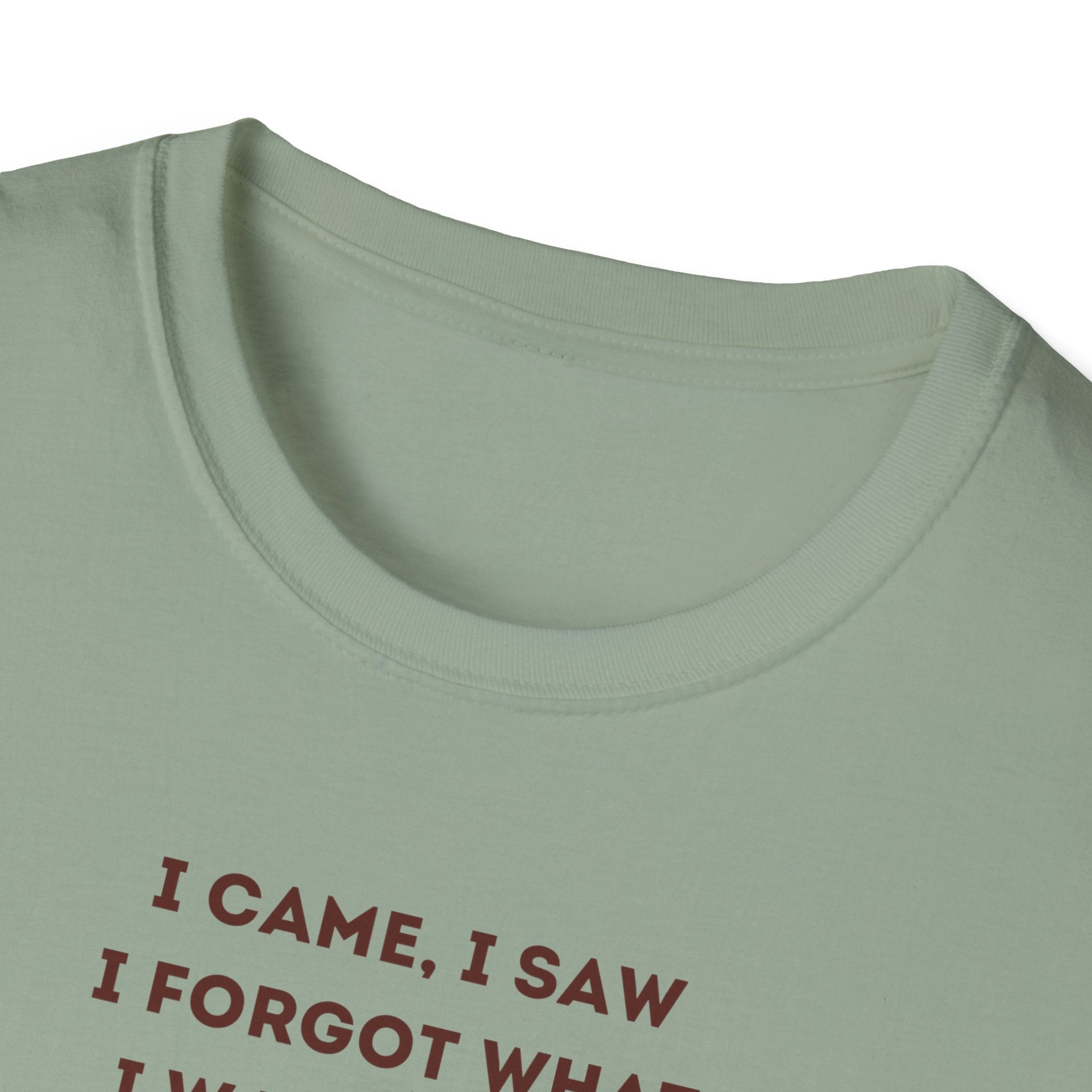 Funny Coffee Memory Poem T-Shirt | Cute Character Holding Coffee