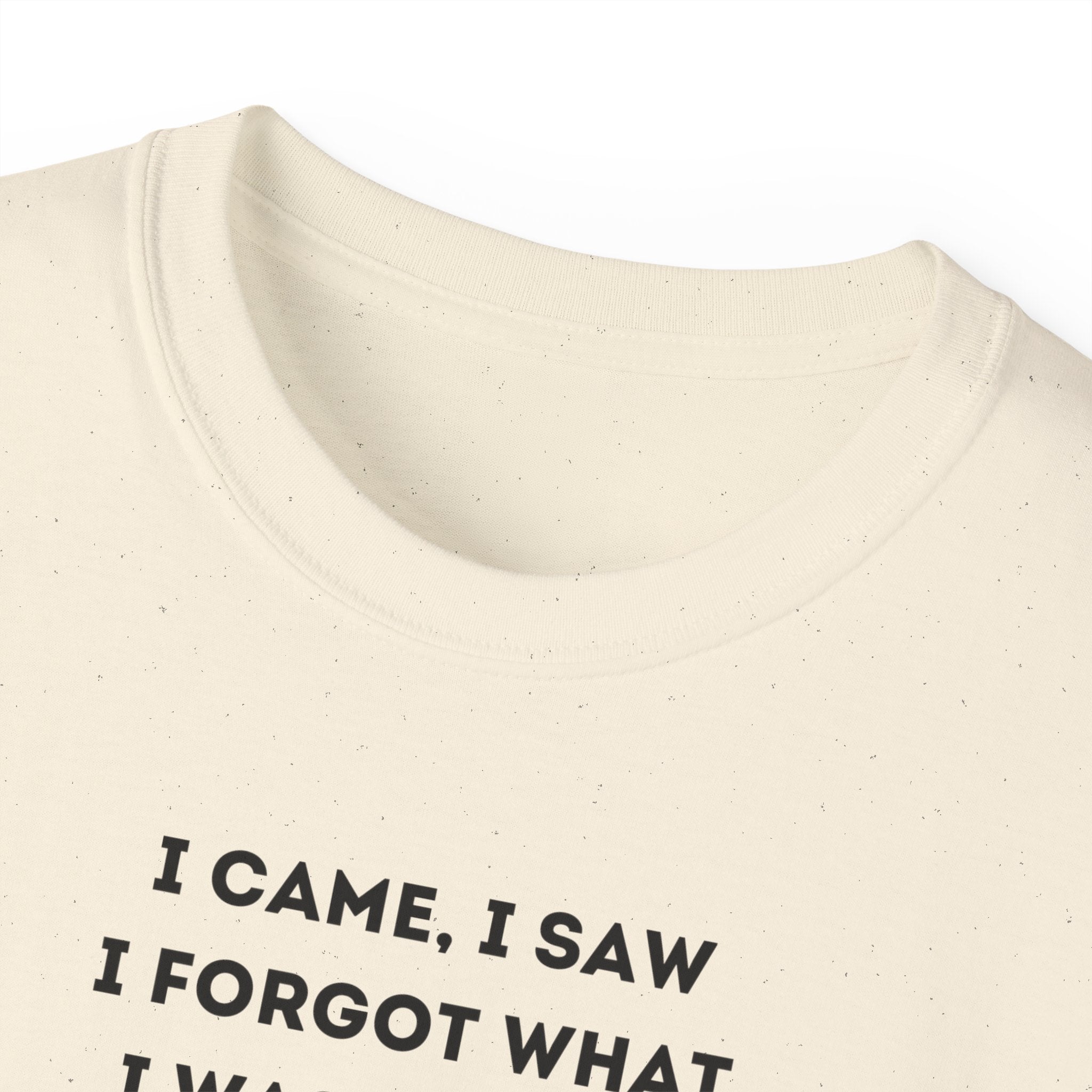 I Have to Pee - Funny Unisex Tee - I Came, I Saw, I Forgot, Perfect Gift for Friends, Casual Wear, Birthday, Humor Apparel, Everyday Wear