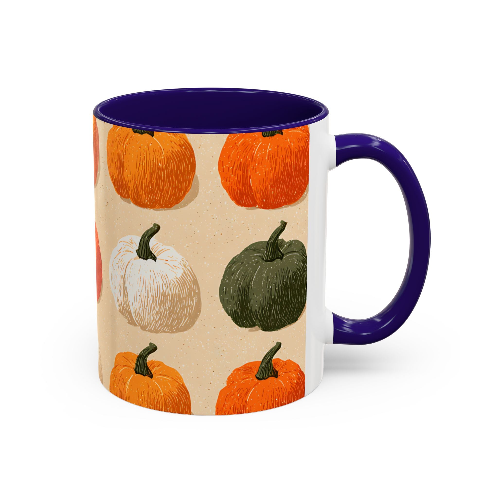 Autumn Pumpkin Mugs - Cozy Coffee Cups for Fall, Seasonal Drinkware, Thanksgiving Gifts, Home Decor, Pumpkin Spice Lovers