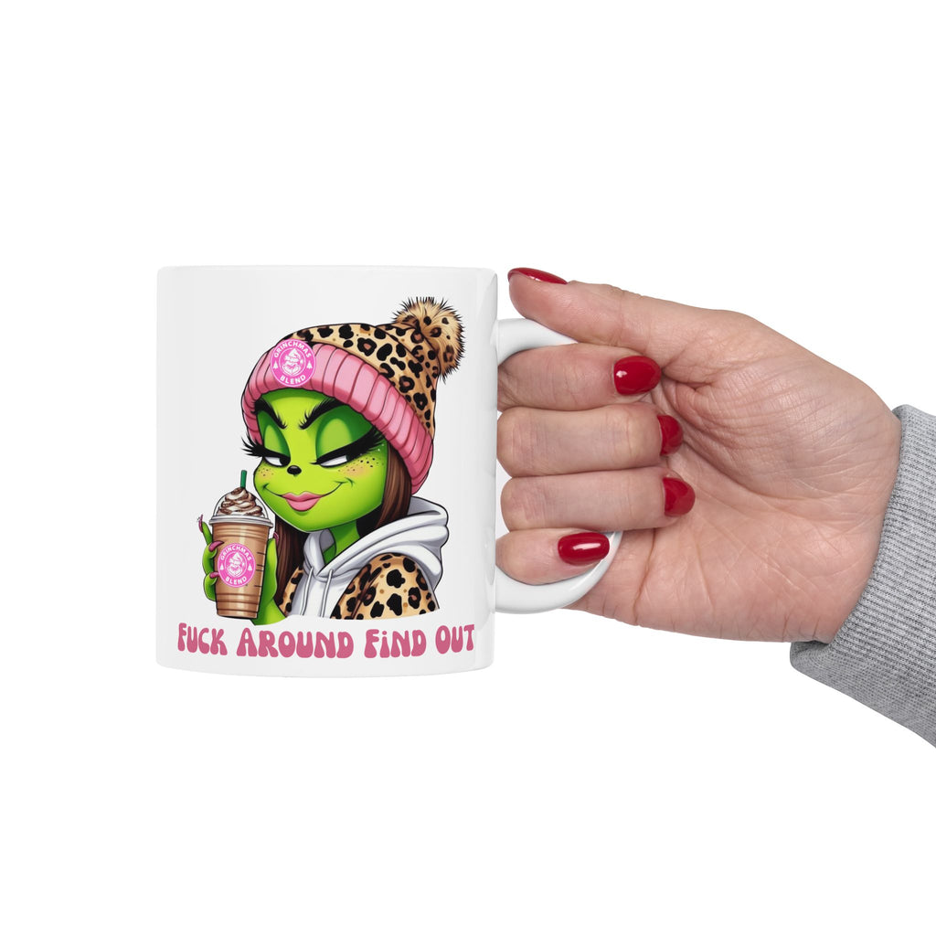 FA/FO Fun and Sassy Ceramic Mug | Cute Coffee Cup | Gift for Crazy Plant Lovers | Motivational Mug | Home Decor | Birthday Gift