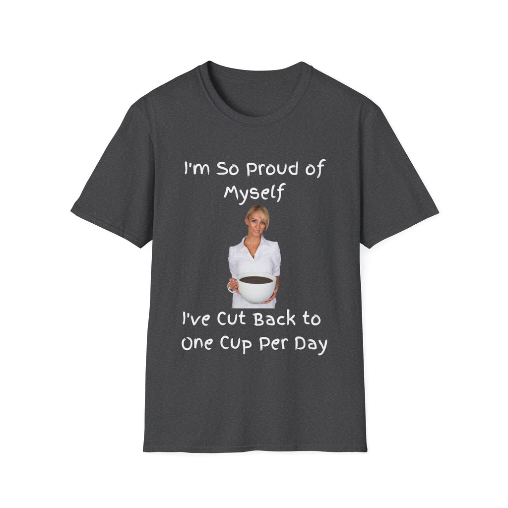 Proud of Myself Unisex T-Shirt, Self Love Tee, Positive Vibes Shirt, Empowering Gift, Inspirational Apparel