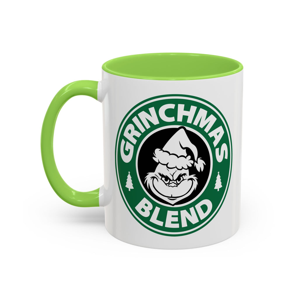 Christmas Grinch Coffee Mug, Colorful 11oz & 15oz Mugs, Holiday Gift, Funny Grinchmas Mug, Winter Decor, Unique Coffee Cup