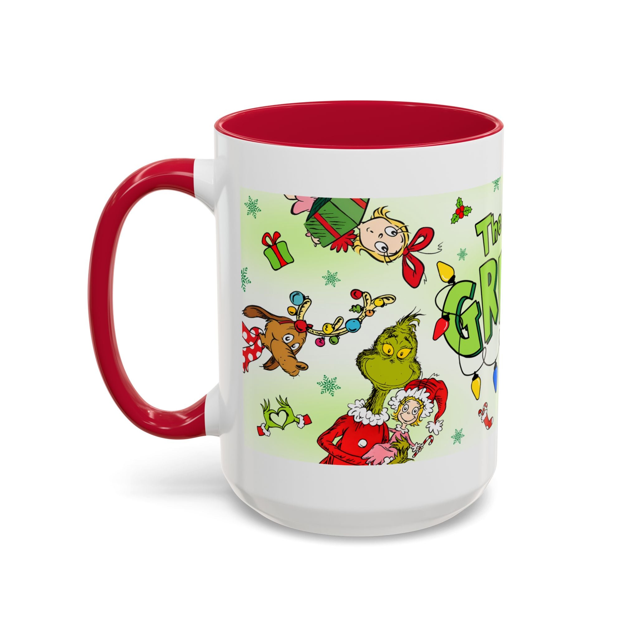 Whimsical The Grinch Mugs, Funny Holiday Gift, Christmas Coffee Cup, Festive Drinkware, Grinch Themed Mug