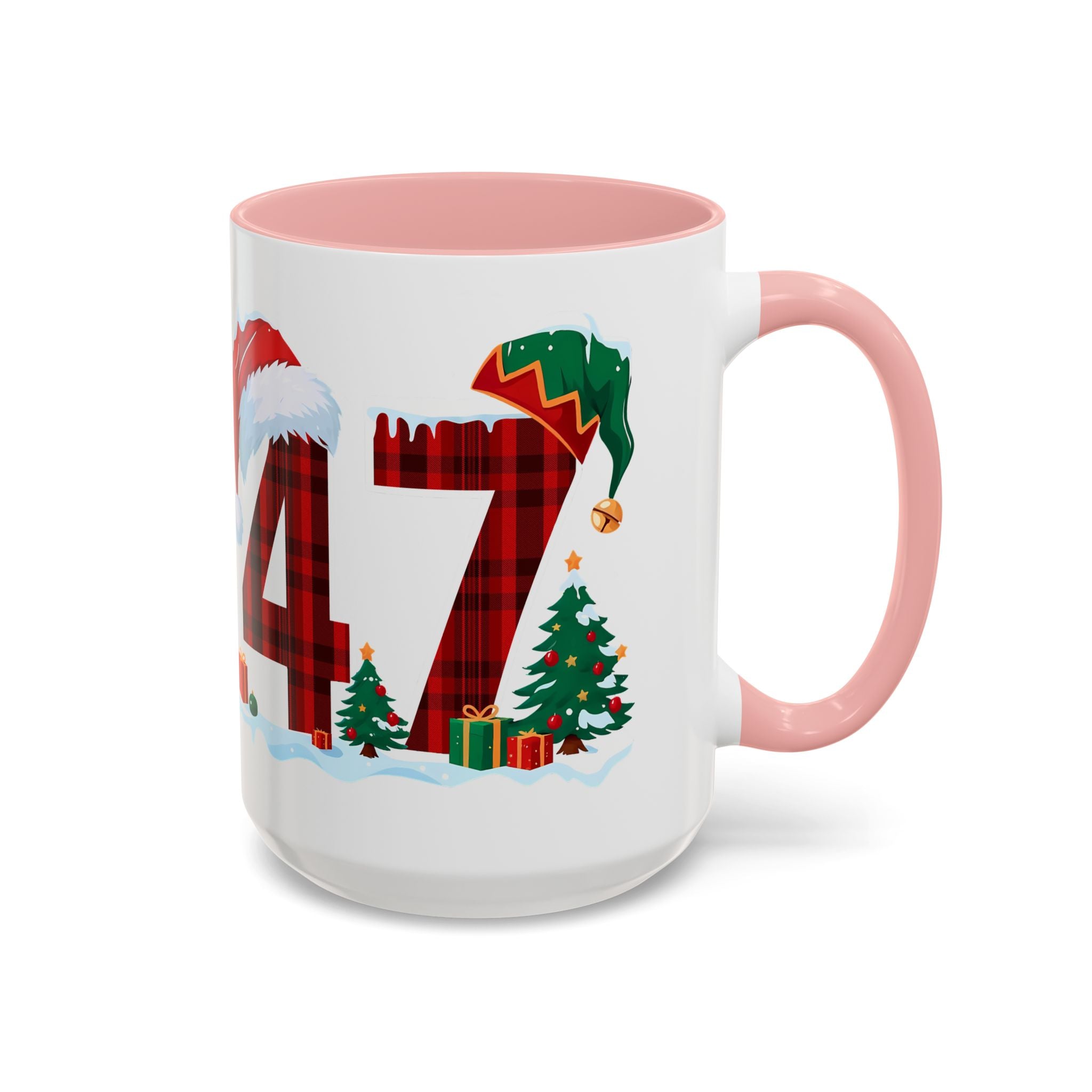 President 47 Trump Christmas Mug | Accent Coffee Mug