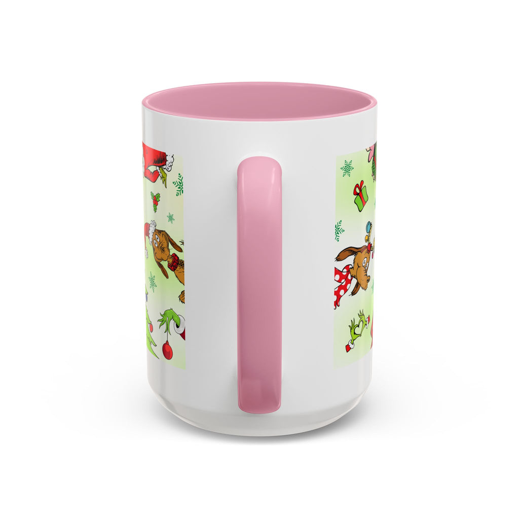Whimsical The Grinch Mugs, Funny Holiday Gift, Christmas Coffee Cup, Festive Drinkware, Grinch Themed Mug
