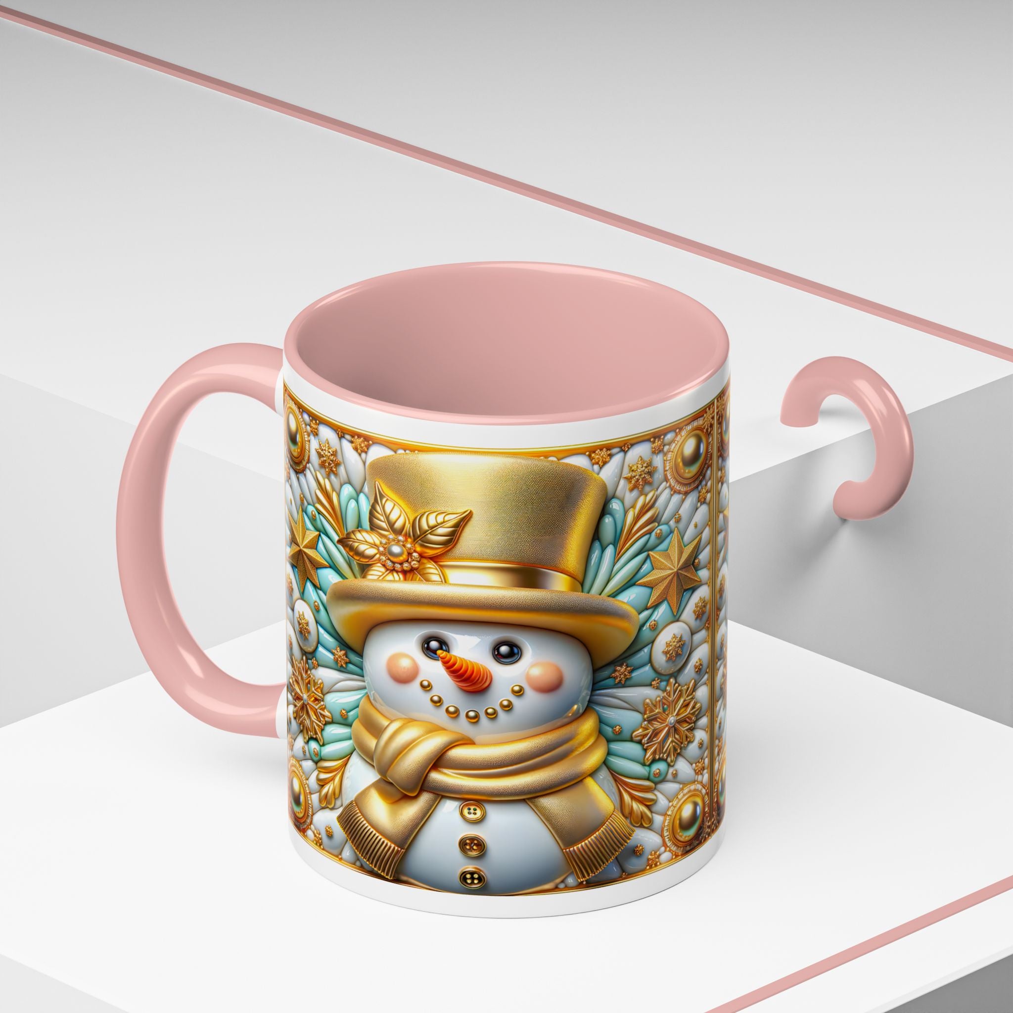Festive Snowman Coffee Mug | Holiday Gift, Winter Decor, Cute Mug, Christmas Mug, Snowman Lover's Gift