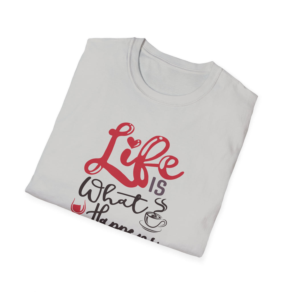Coffee and Wine - Men's and Woman's Soft style T-Shirt