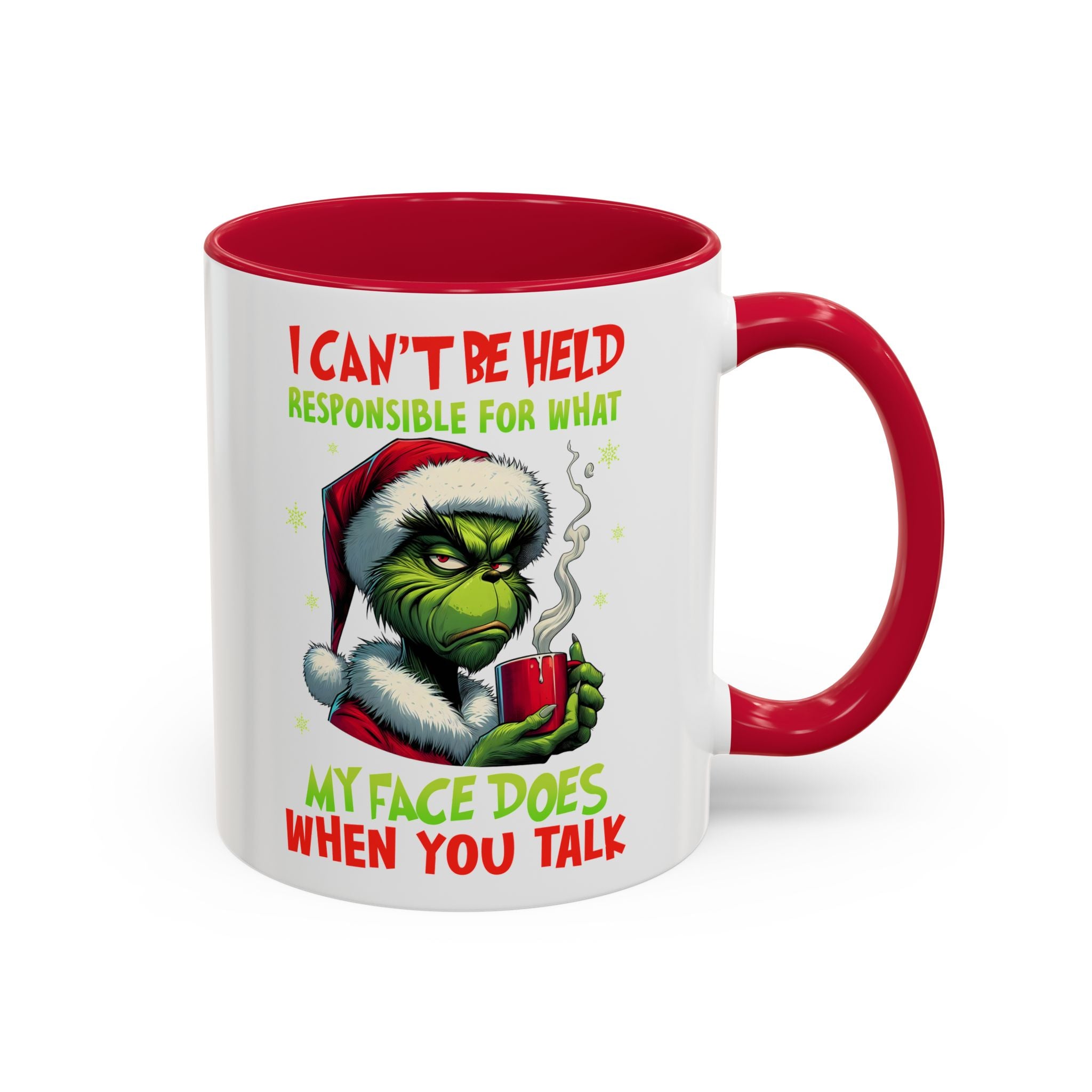 Colorful Grinch Mugs - Perfect for the Holidays, Funny Gift, Coffee Mug, Christmas Present, Office Humor, Grinch Lover