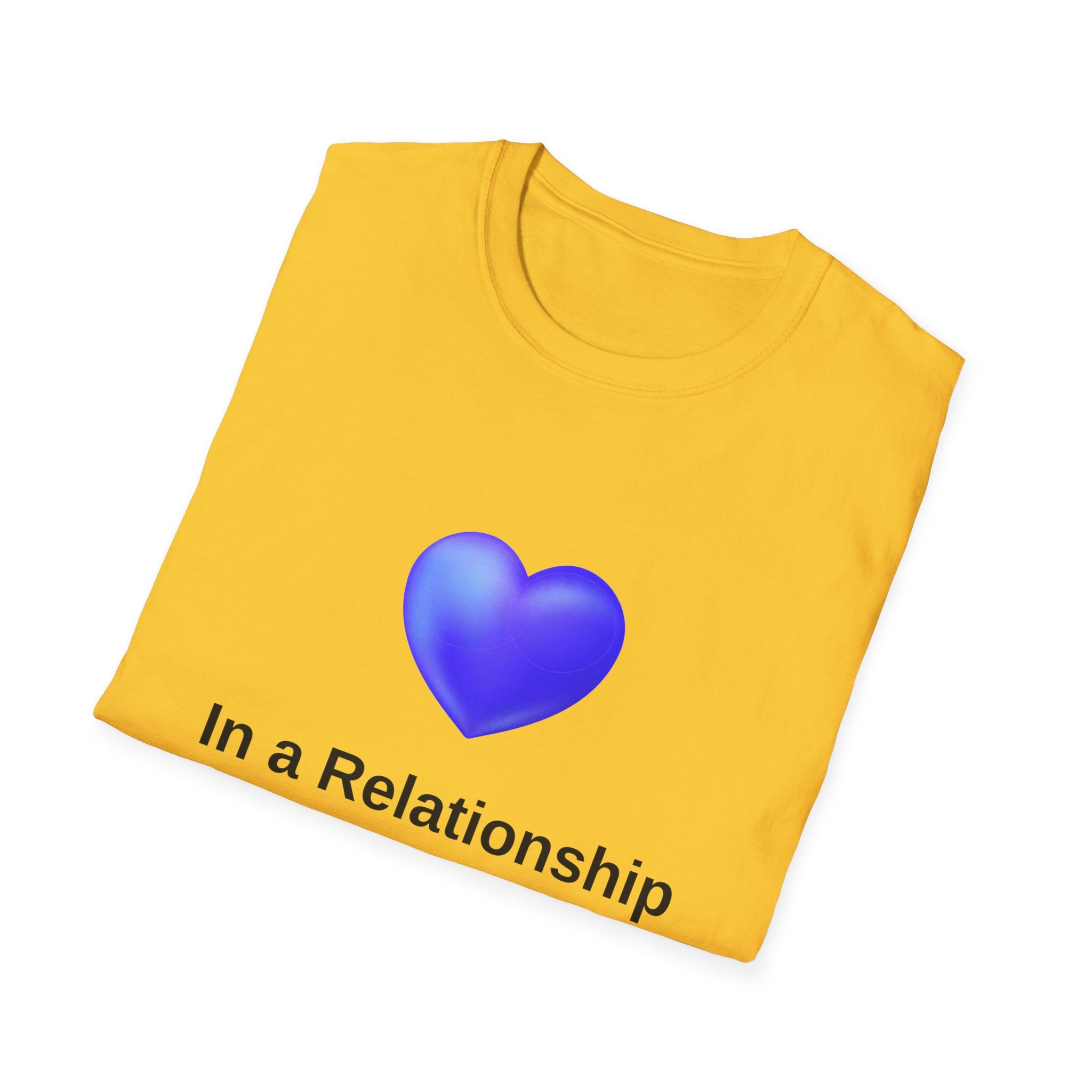 In a Relationship with Coffee - Today - Unisex Softstyle T-Shirt