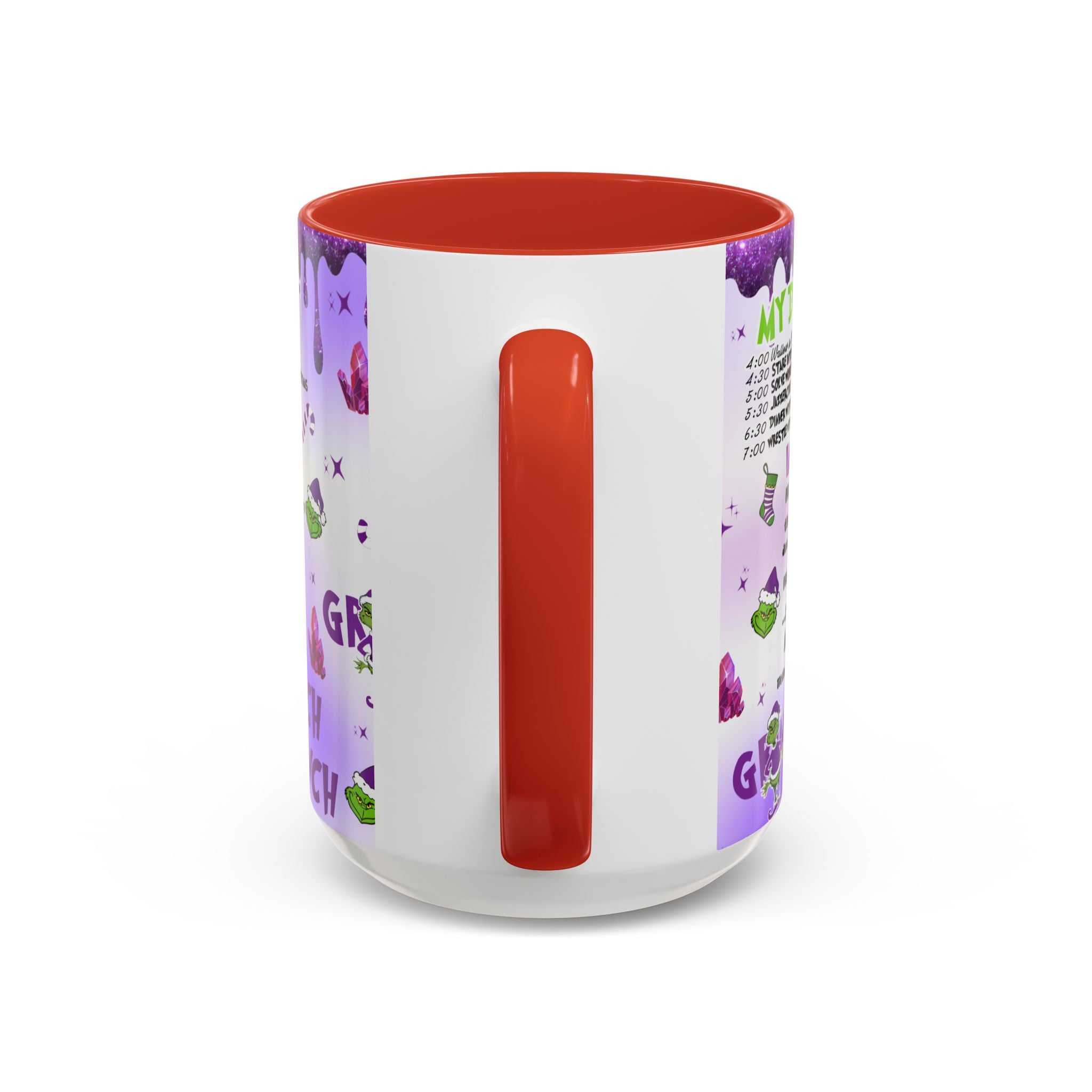 Grinchy Coffee Mug - Fun Holiday Mug, Christmas Gift, Office Decor, Grinch Lovers, DNA Test Humor