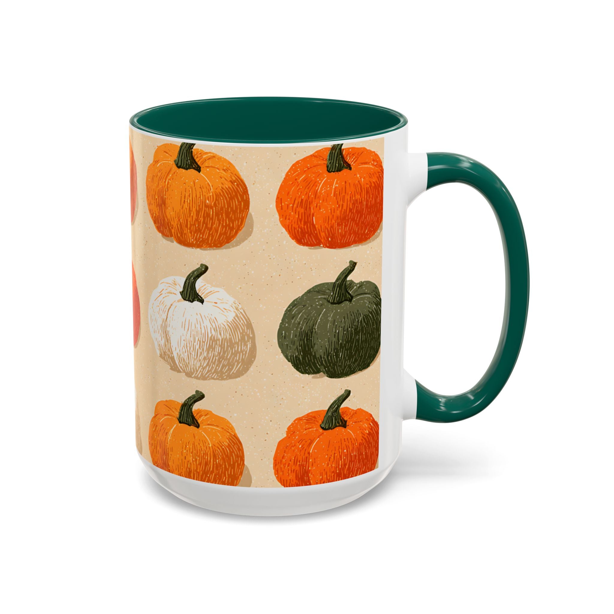 Autumn Pumpkin Mugs - Cozy Coffee Cups for Fall, Seasonal Drinkware, Thanksgiving Gifts, Home Decor, Pumpkin Spice Lovers