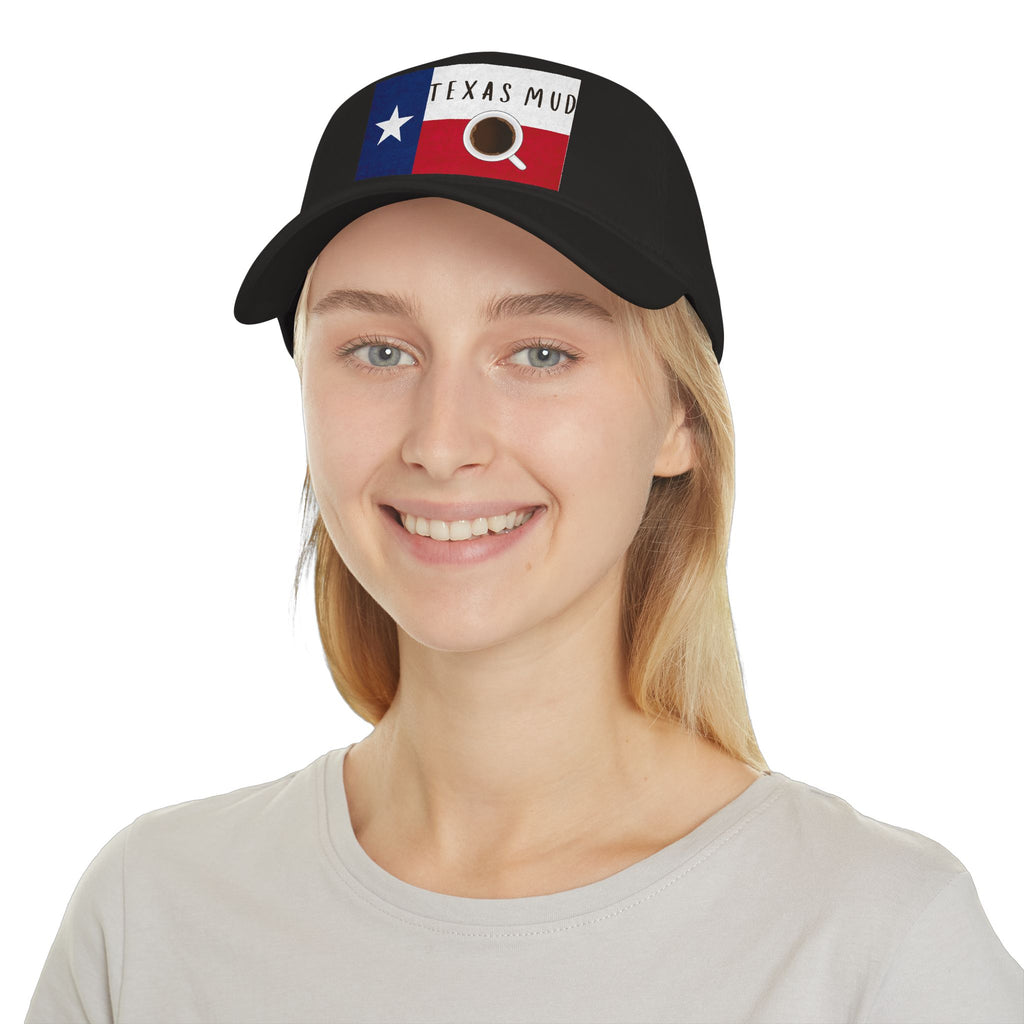 Texas Mud Coffee Flag Cap — Low Profile Baseball Hat