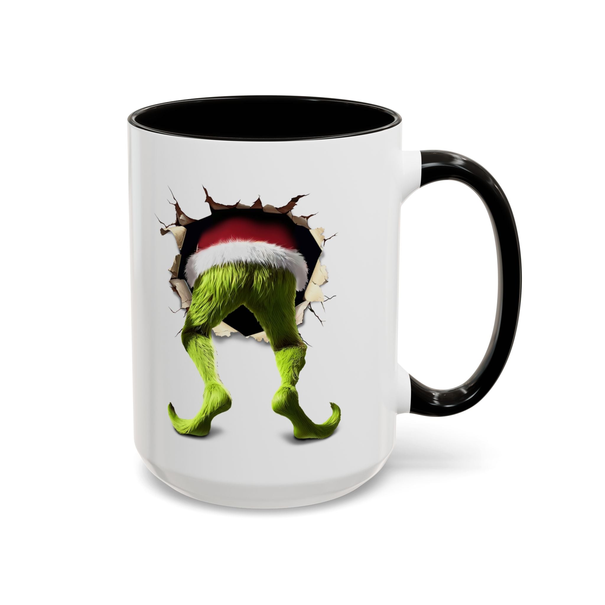 Grinch Holiday Coffee Mugs, Colorful 11oz & 15oz Drinking Cups, Funny Gift for Christmas, Holiday Decor, Unique Kitchenware