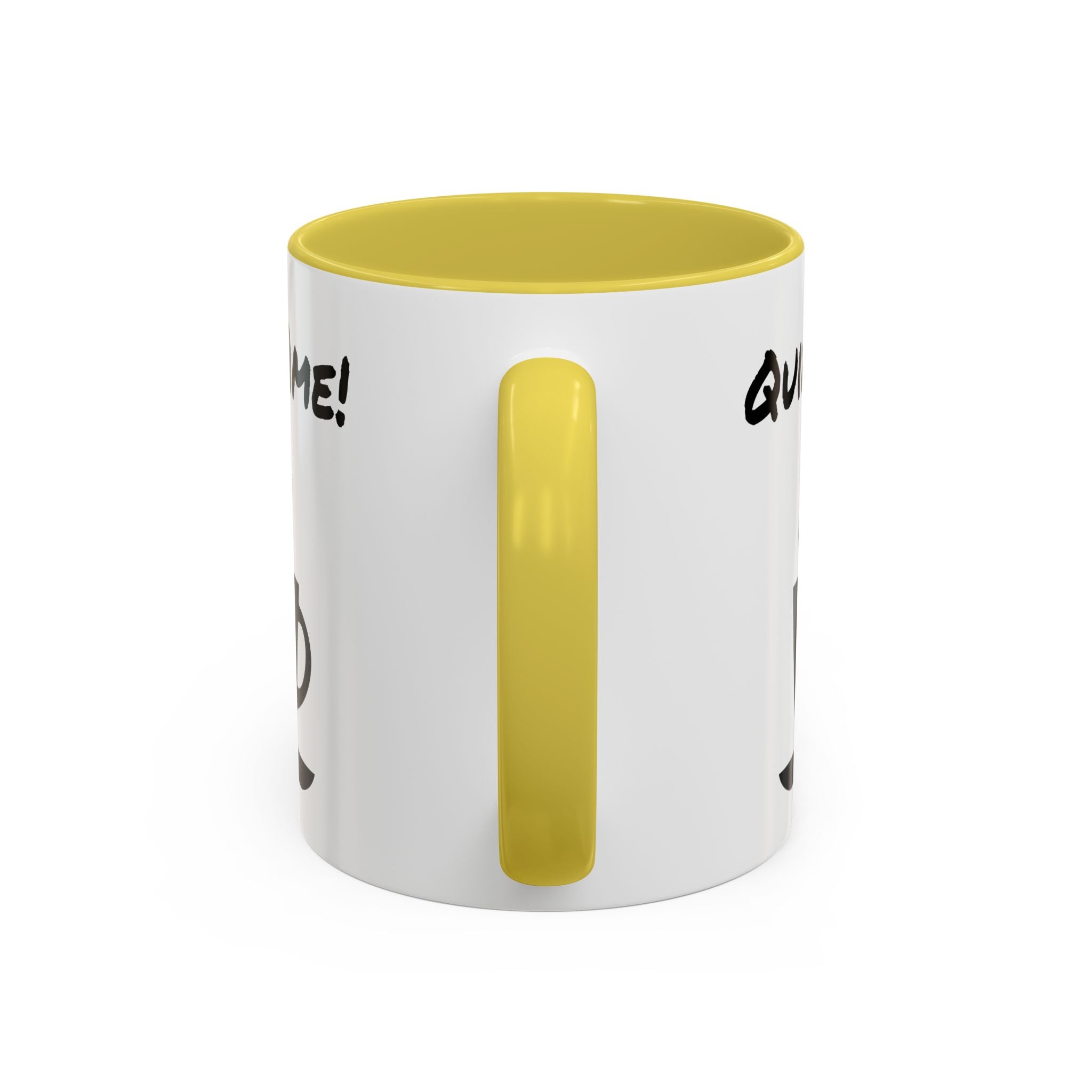 Quiet Time Coffee Mug — Black Accent 11oz/15oz