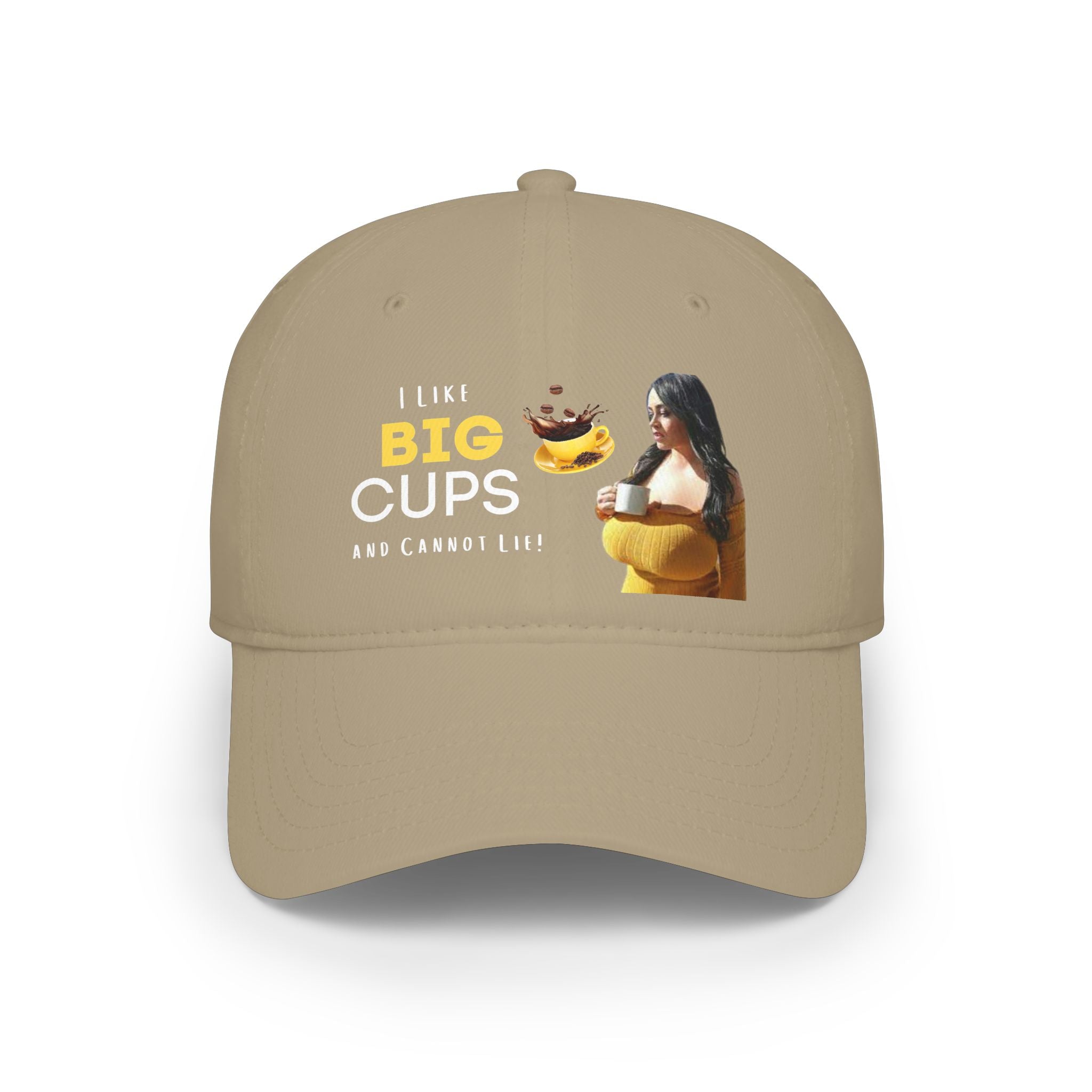 I Like BIG CUPS and I Cannot Lie! Low Profile Baseball Cap