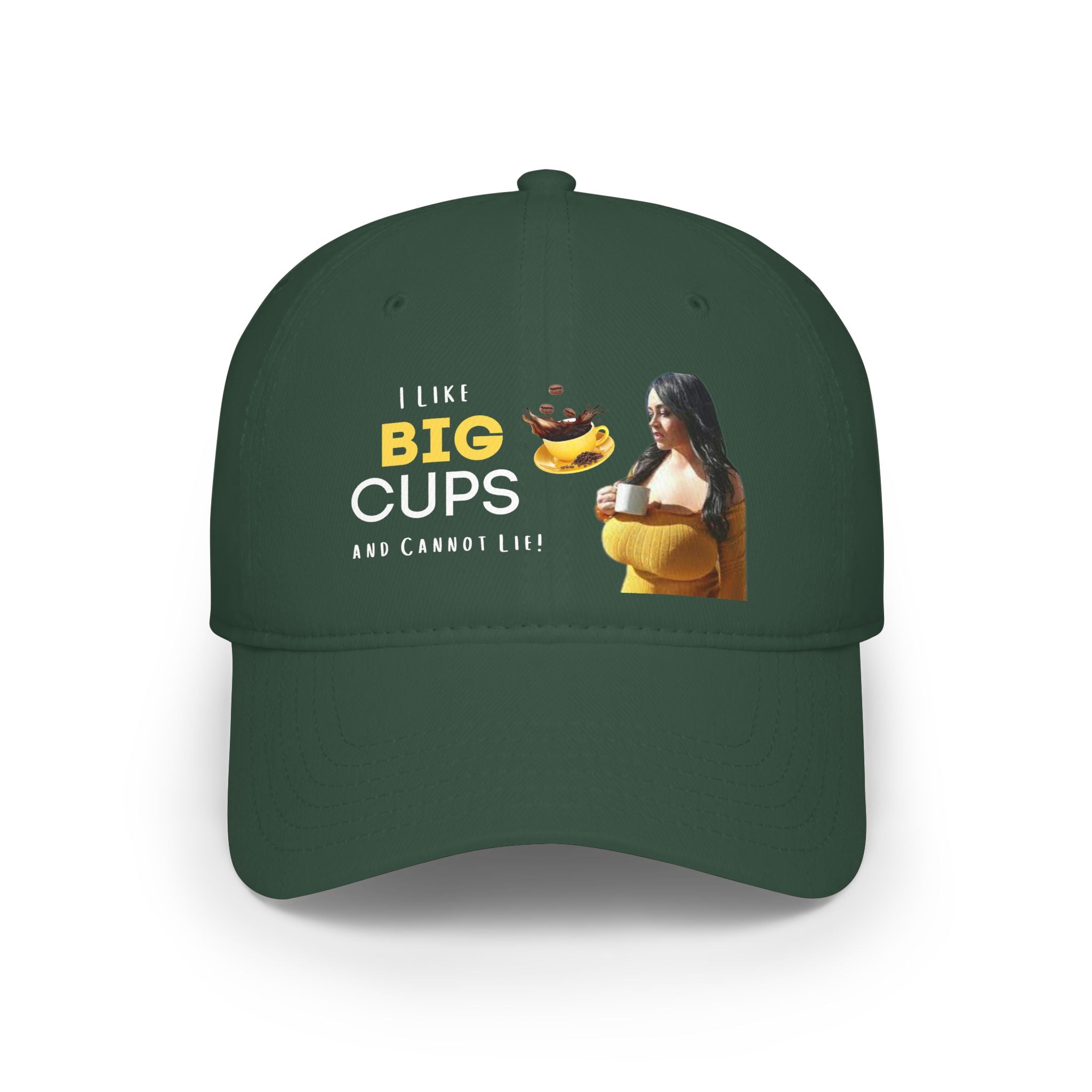 I Like BIG CUPS and I Cannot Lie! Low Profile Baseball Cap
