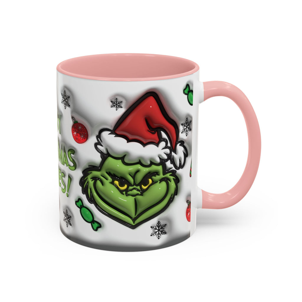 Merry Grinchmas Coffee Mug - Holiday Gift for Christmas Lovers, Fun Ceramic Mug, Grinch-Themed Drinkware, Funny Coffee Cup