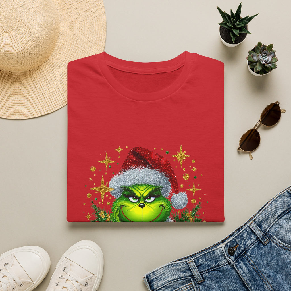 Grinch Christmas T-Shirt | Unisex Softstyle Tee | Merry Christmas Tee | Holiday Gift | Festive Apparel | Cute Grinch Shirt | Xmas Fashion