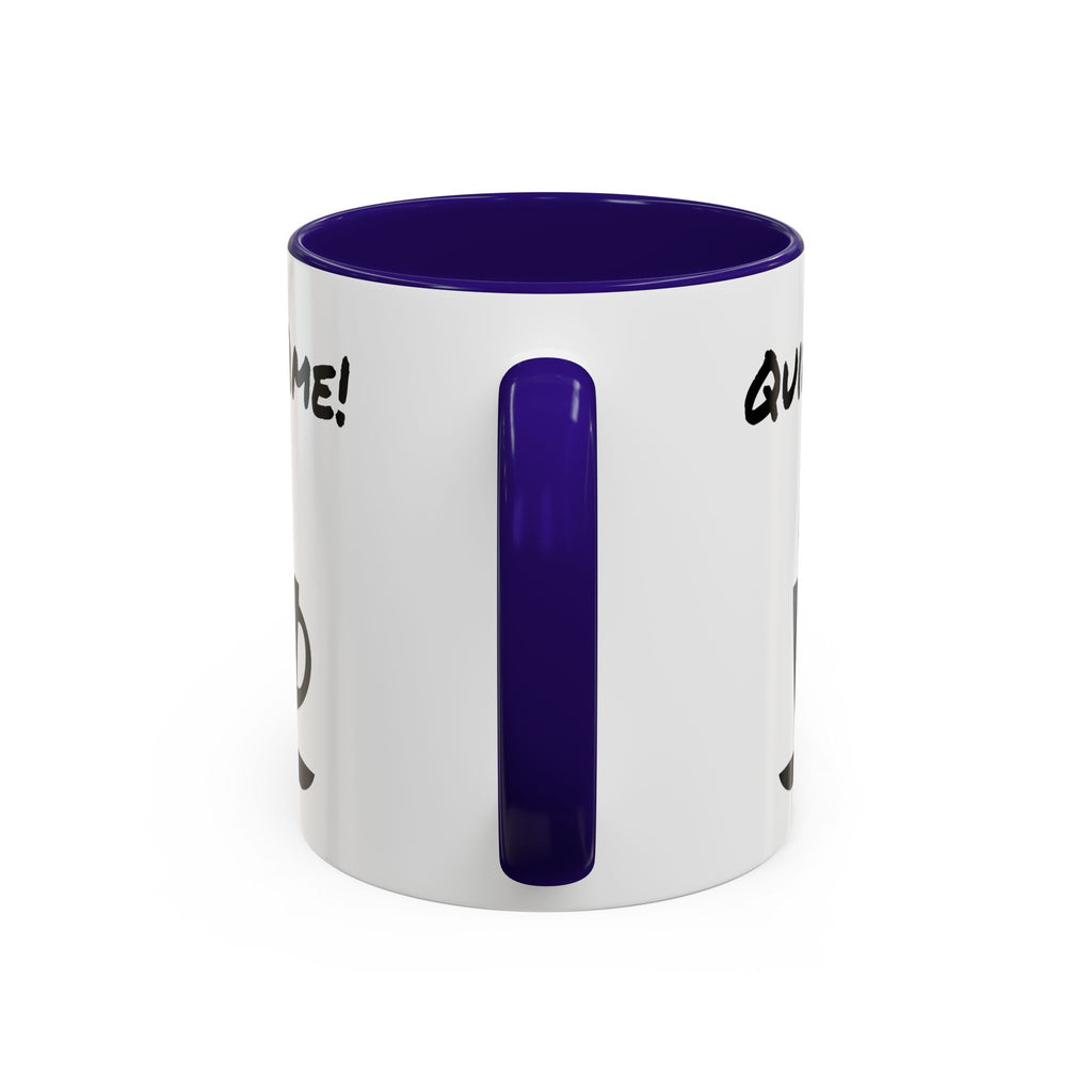Quiet Time Coffee Mug — Black Accent 11oz/15oz