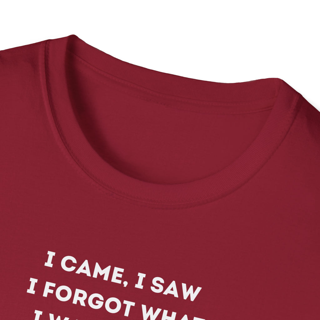 Funny Forgetful Grandpa Quote T-Shirt | Cute Elderly Character, Humorous Text
