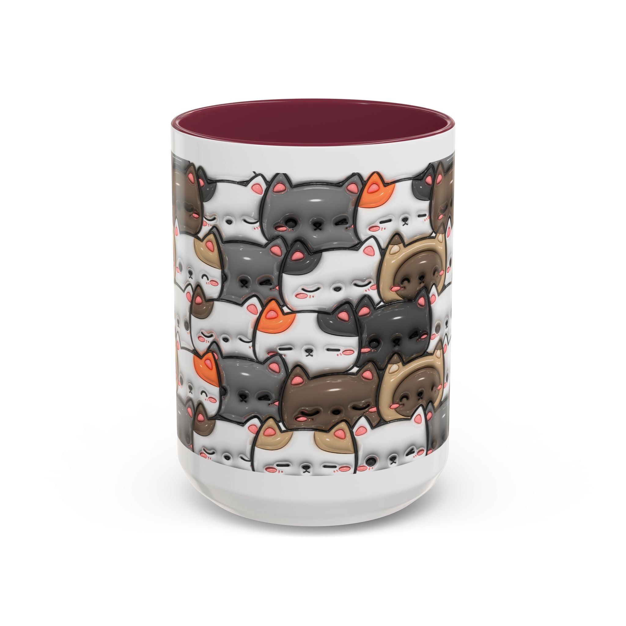 Colorful Cat Mugs - Cute Pet Lover Gift, Cat-Themed Coffee Cup, Cat Lover's Mug, Fun Kitchen Decor, Feline Art Drinkware