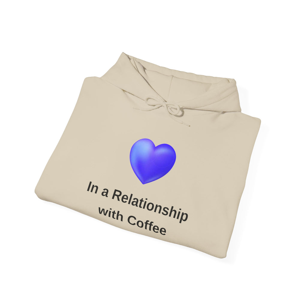 I'm In a Relationship With Coffee - Men's and Woman's Heavy Blend Hooded Sweatshirt