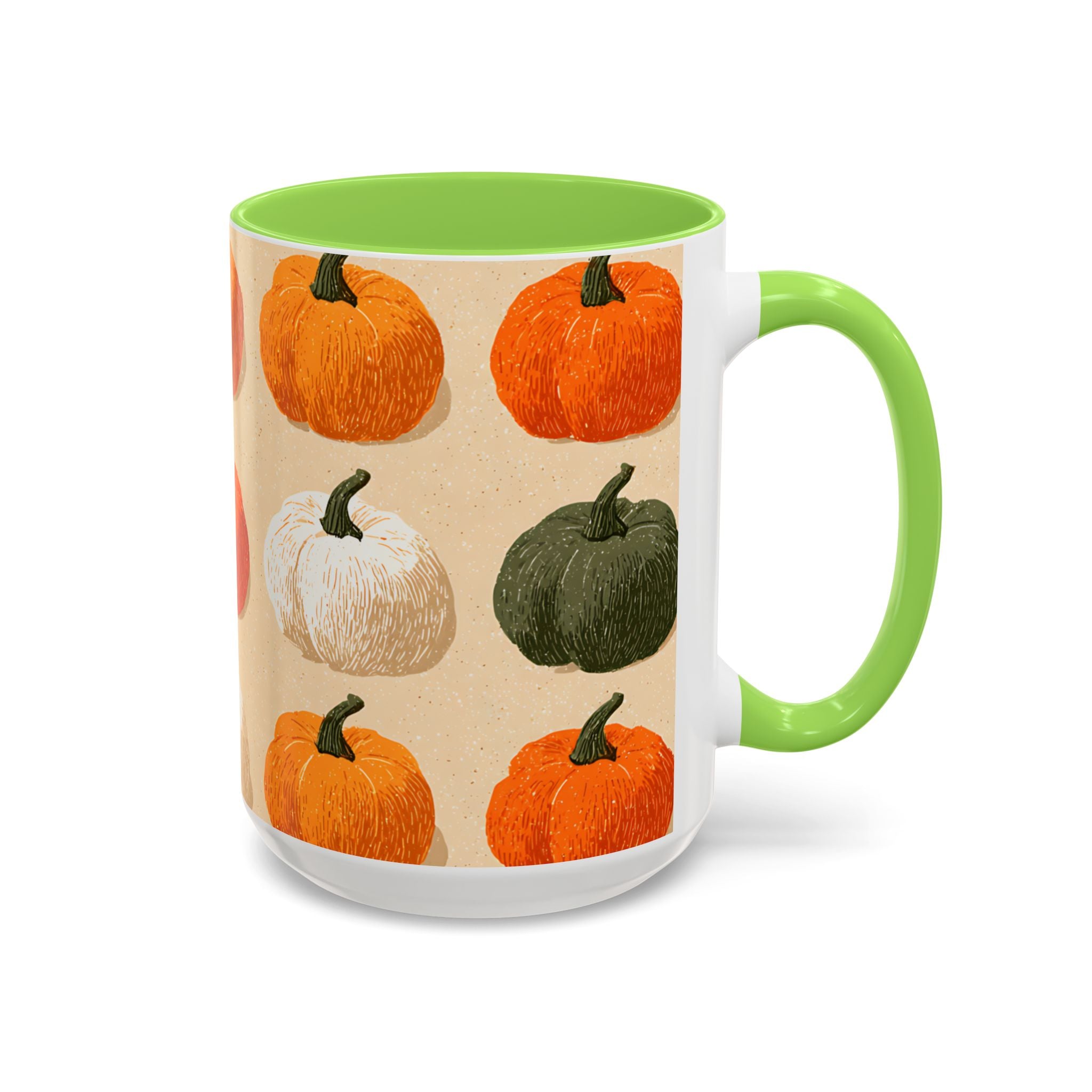Autumn Pumpkin Mugs - Cozy Coffee Cups for Fall, Seasonal Drinkware, Thanksgiving Gifts, Home Decor, Pumpkin Spice Lovers