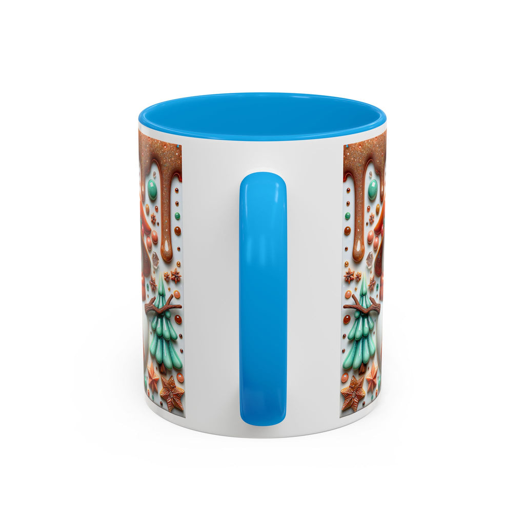Colorful Holiday Mugs: Festive Owl & Snowman Design, Winter Gift, Christmas Coffee Cup, Cozy Kitchen Decor, Hot Cocoa Mug