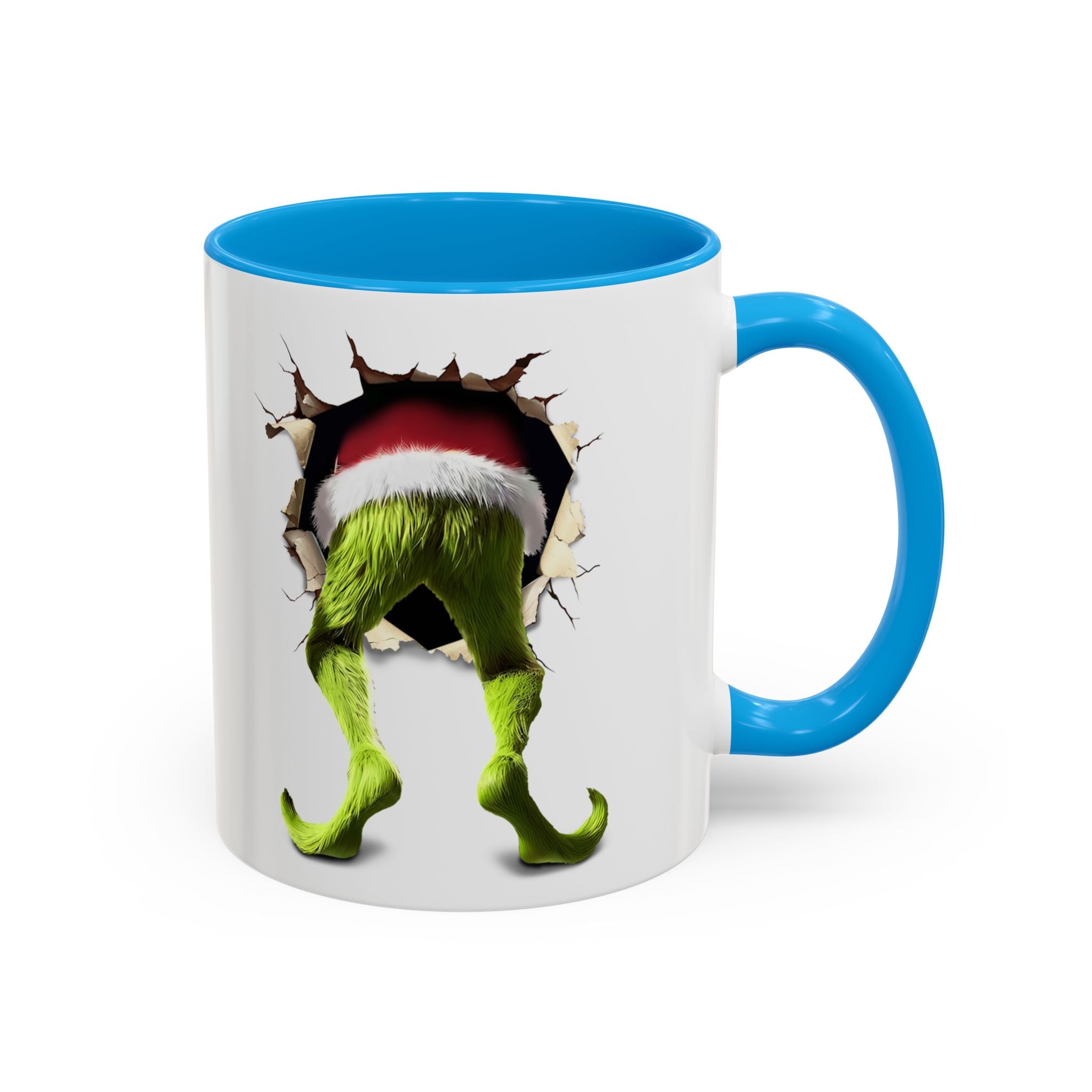 Grinch Holiday Coffee Mugs, Colorful 11oz & 15oz Drinking Cups, Funny Gift for Christmas, Holiday Decor, Unique Kitchenware