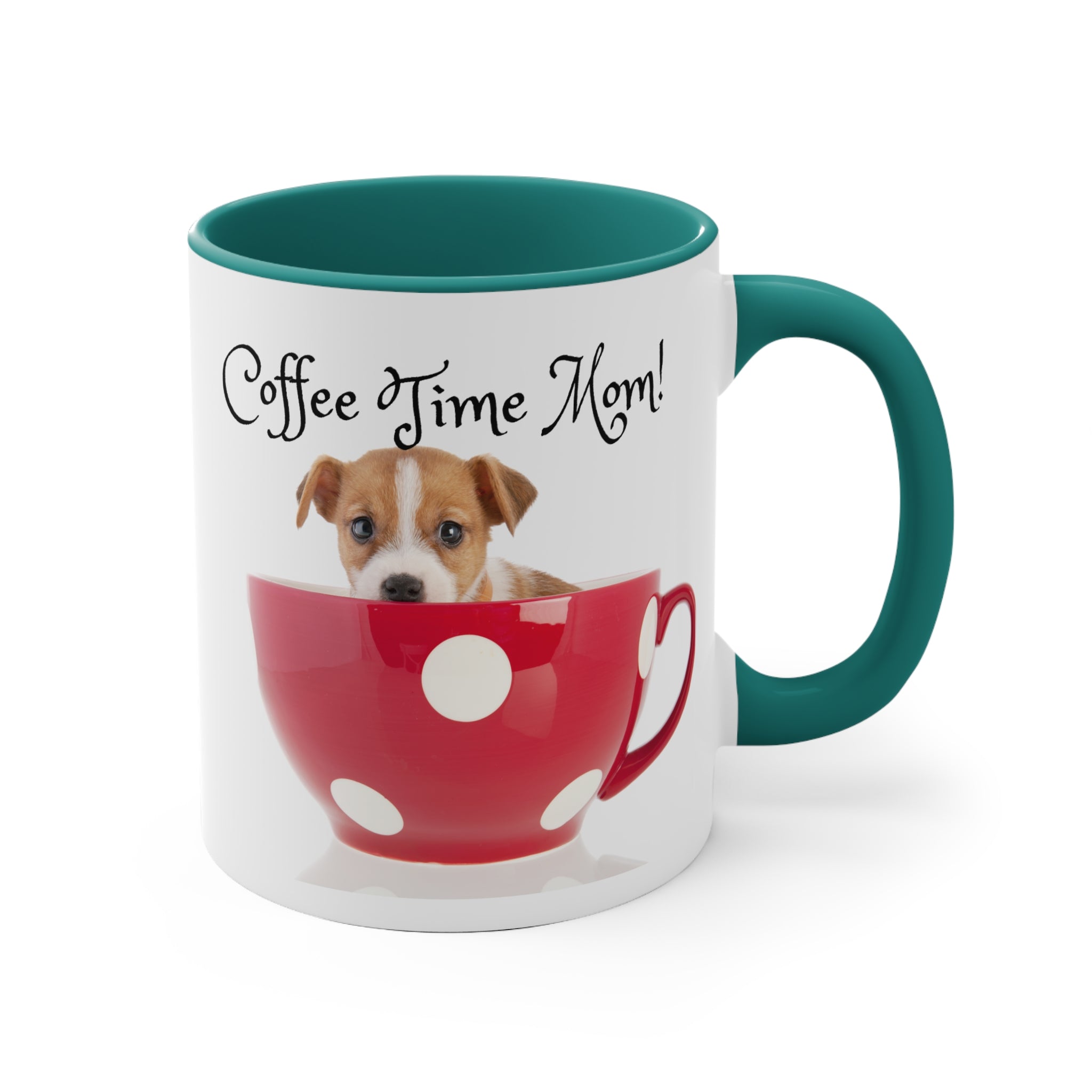 Coffee Time Mom - White Ceramic Mug