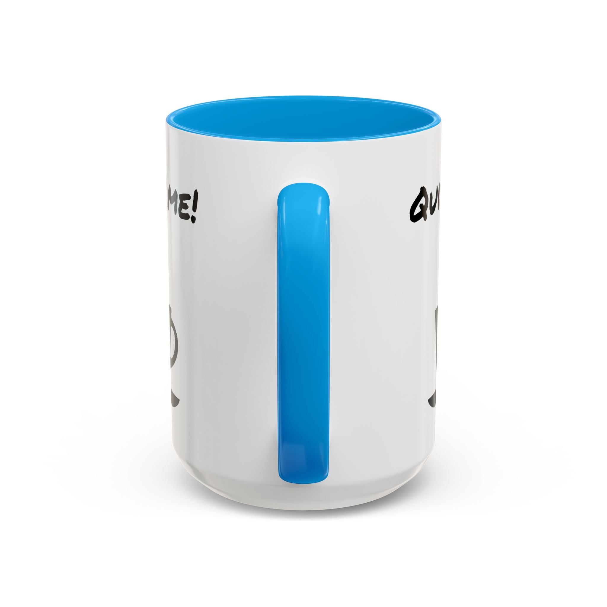 Quiet Time Coffee Mug — Black Accent 11oz/15oz