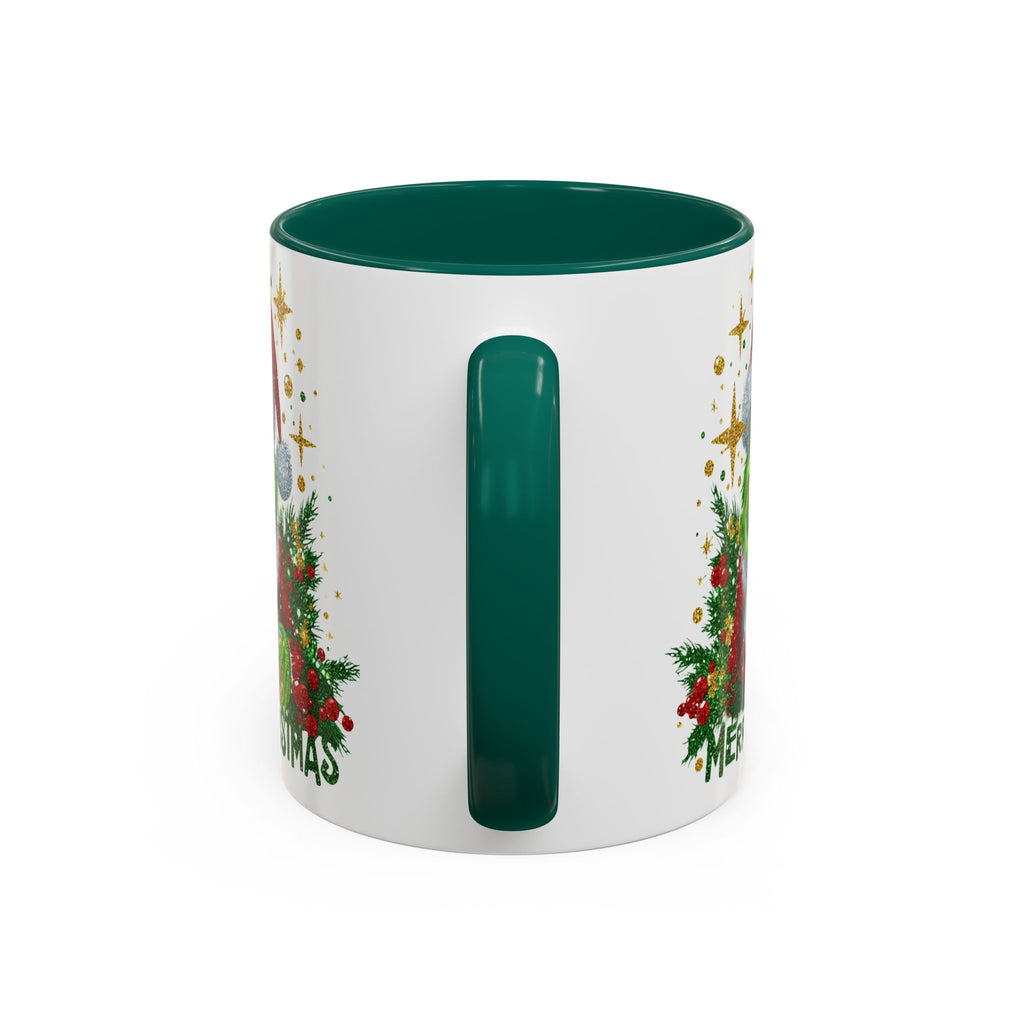 Grinchy Christmas Mug - 11oz & 15oz, Holiday Gift, Festive Beverage Cup, Winter Decorations, Fun Coffee Mug, Grinch Lover Gift