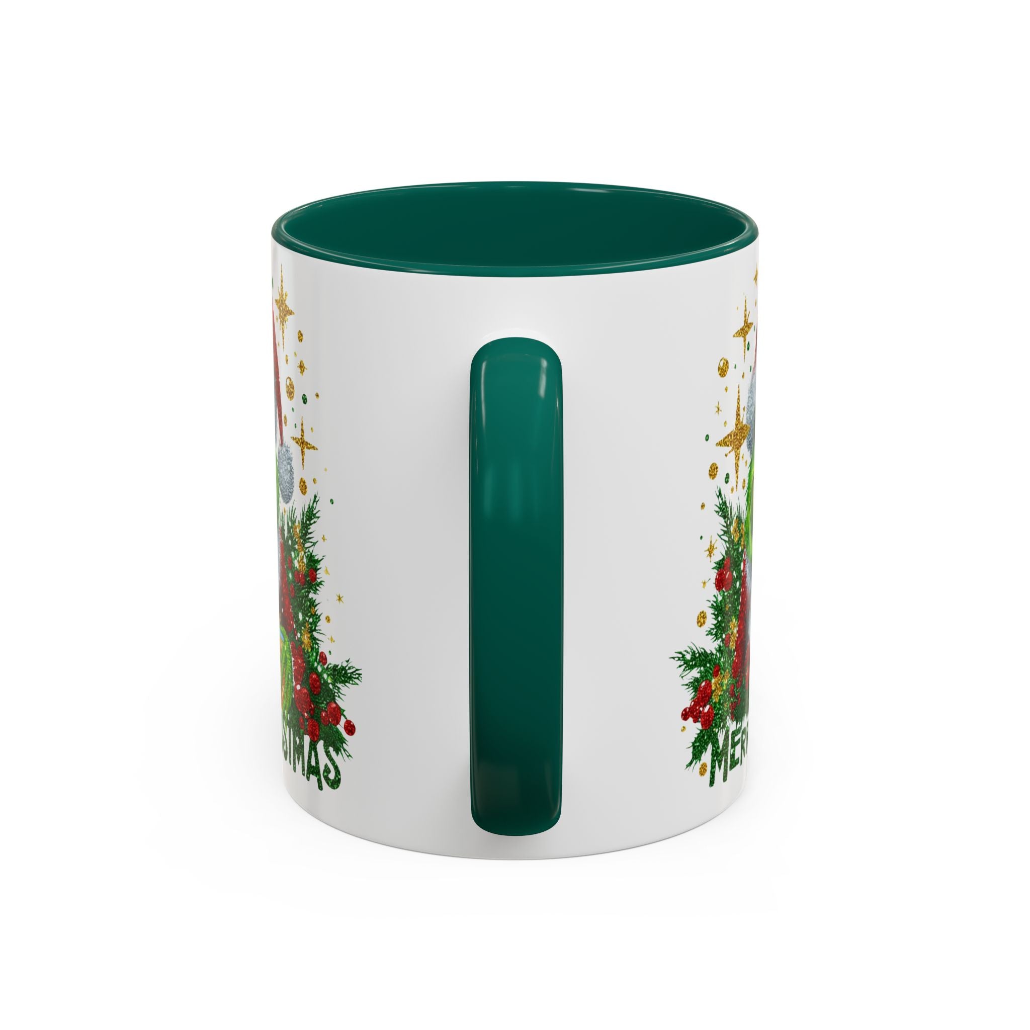 Grinchy Christmas Mug - 11oz & 15oz, Holiday Gift, Festive Beverage Cup, Winter Decorations, Fun Coffee Mug, Grinch Lover Gift